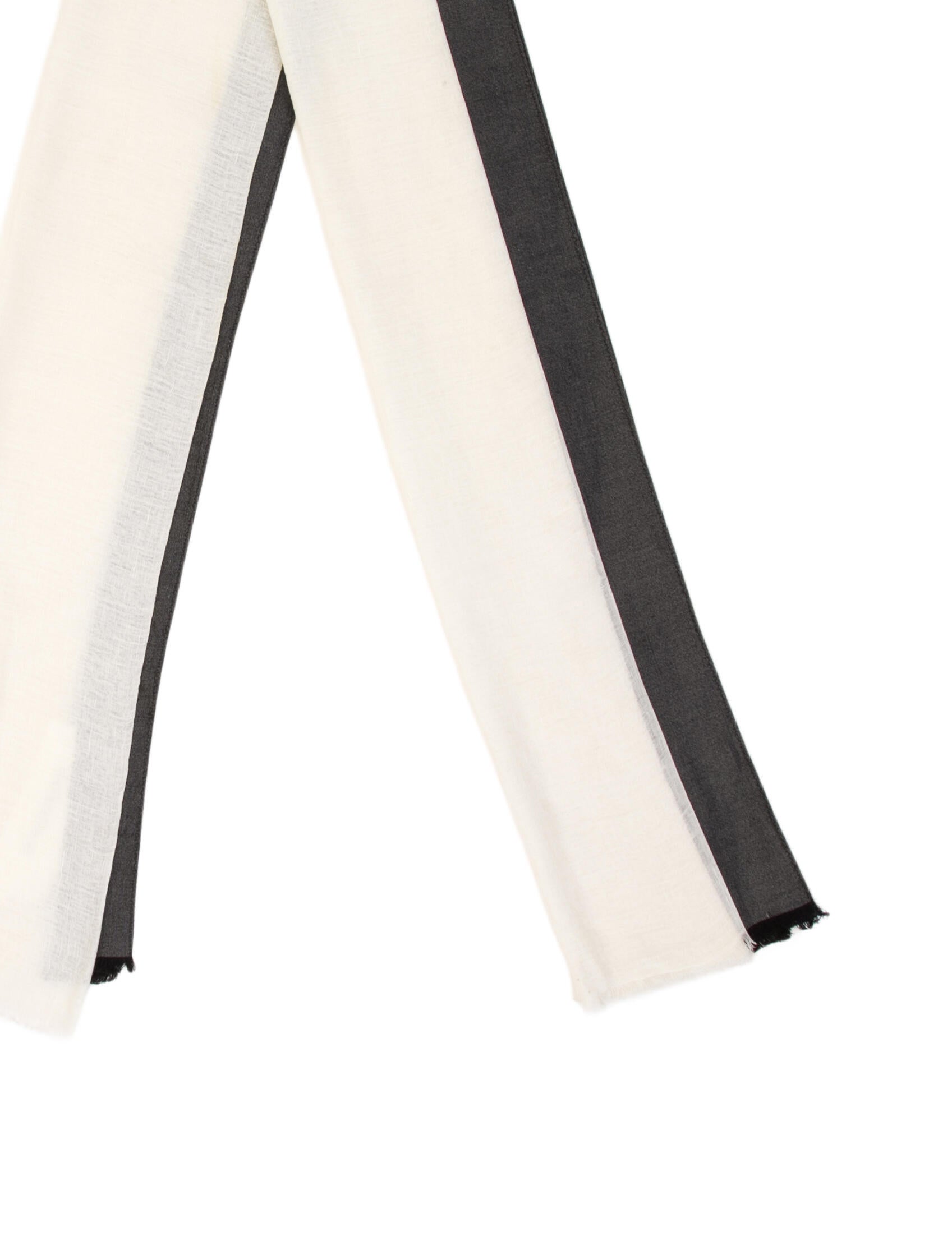 Dior Homme Colorblock Pattern Shawl