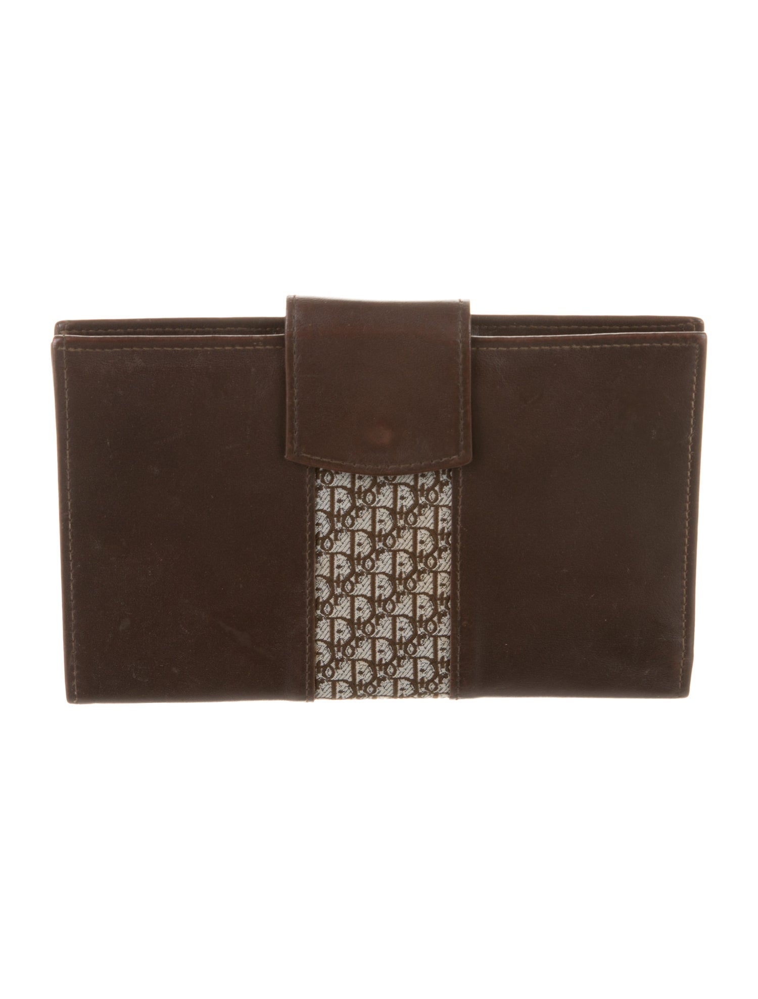 Christian Dior Vintage Diorissimo Pattern French Purse