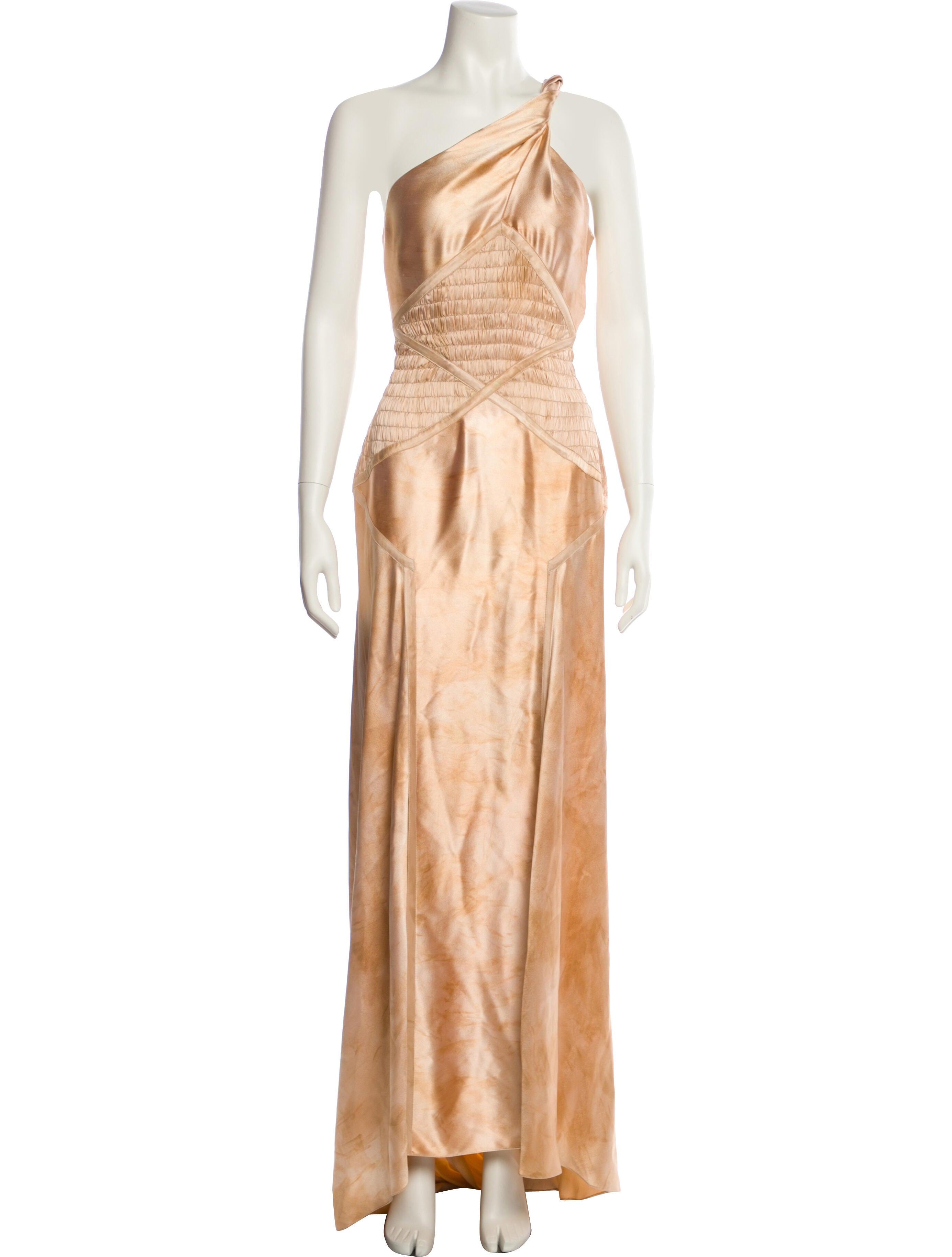 Christian Dior Vintage 2001 Haute Couture Long Dress - Gold Dresses, Clothing - CHR560927 | The RealReal Christian Dior Vintage 2001 Haute Couture Long Dress - Gold Dresses, Clothing - CHR560927 | The RealReal