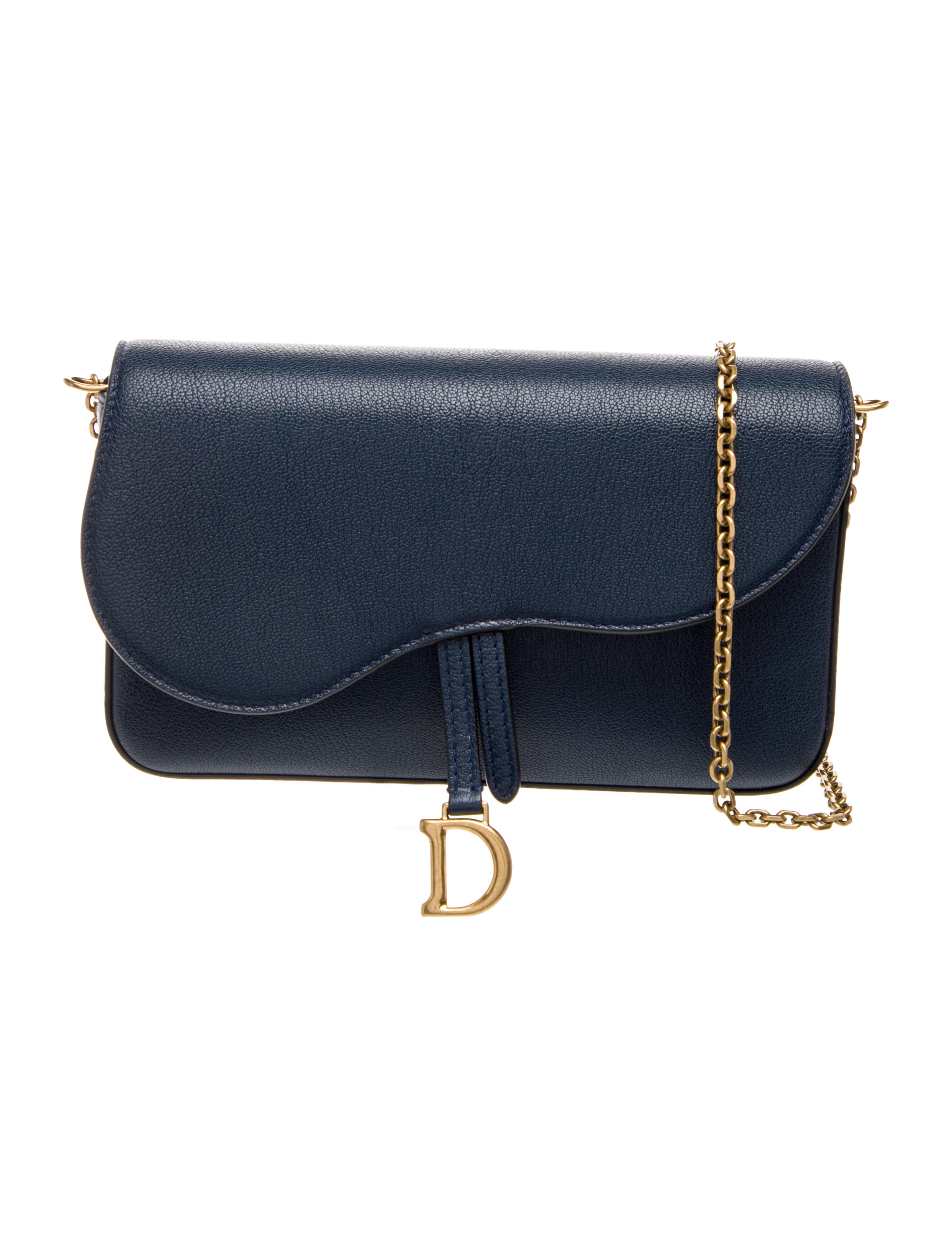 Christian Dior Leather Saddle Mini 2025
