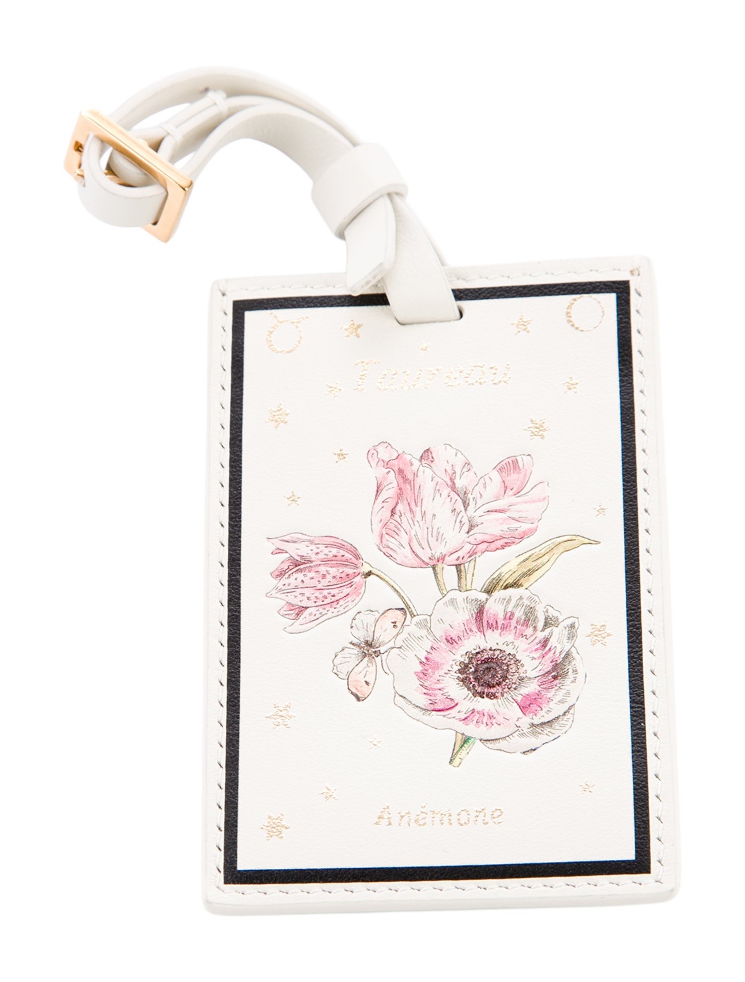 Christian Dior Leather :Luggage Tag
