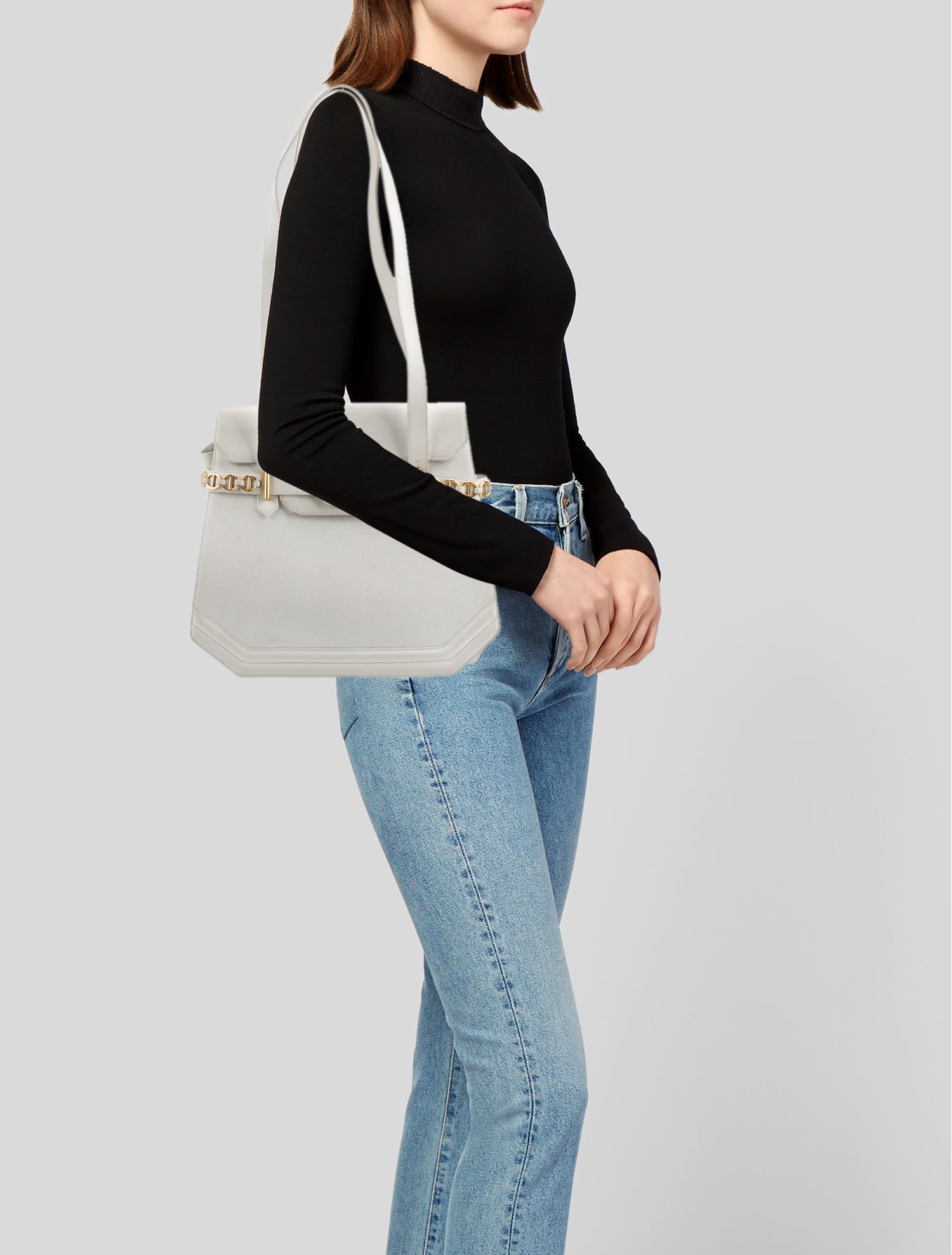 Christian Dior Leather Evening Bag Medium Vintage