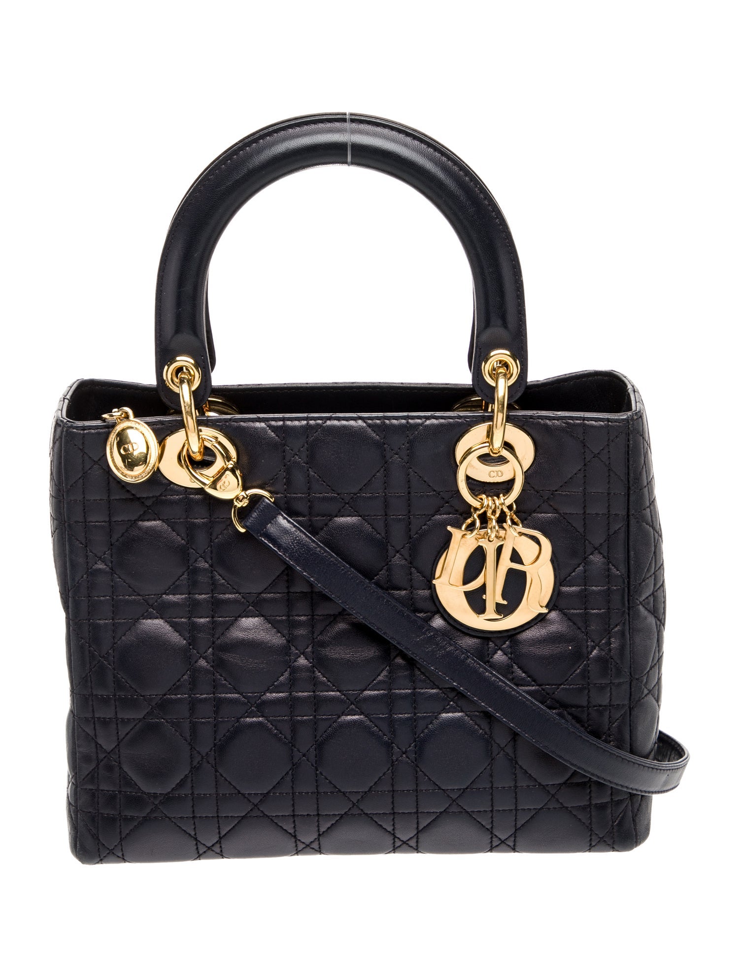 Christian Dior Cannage Lady Dior Medium Vintage