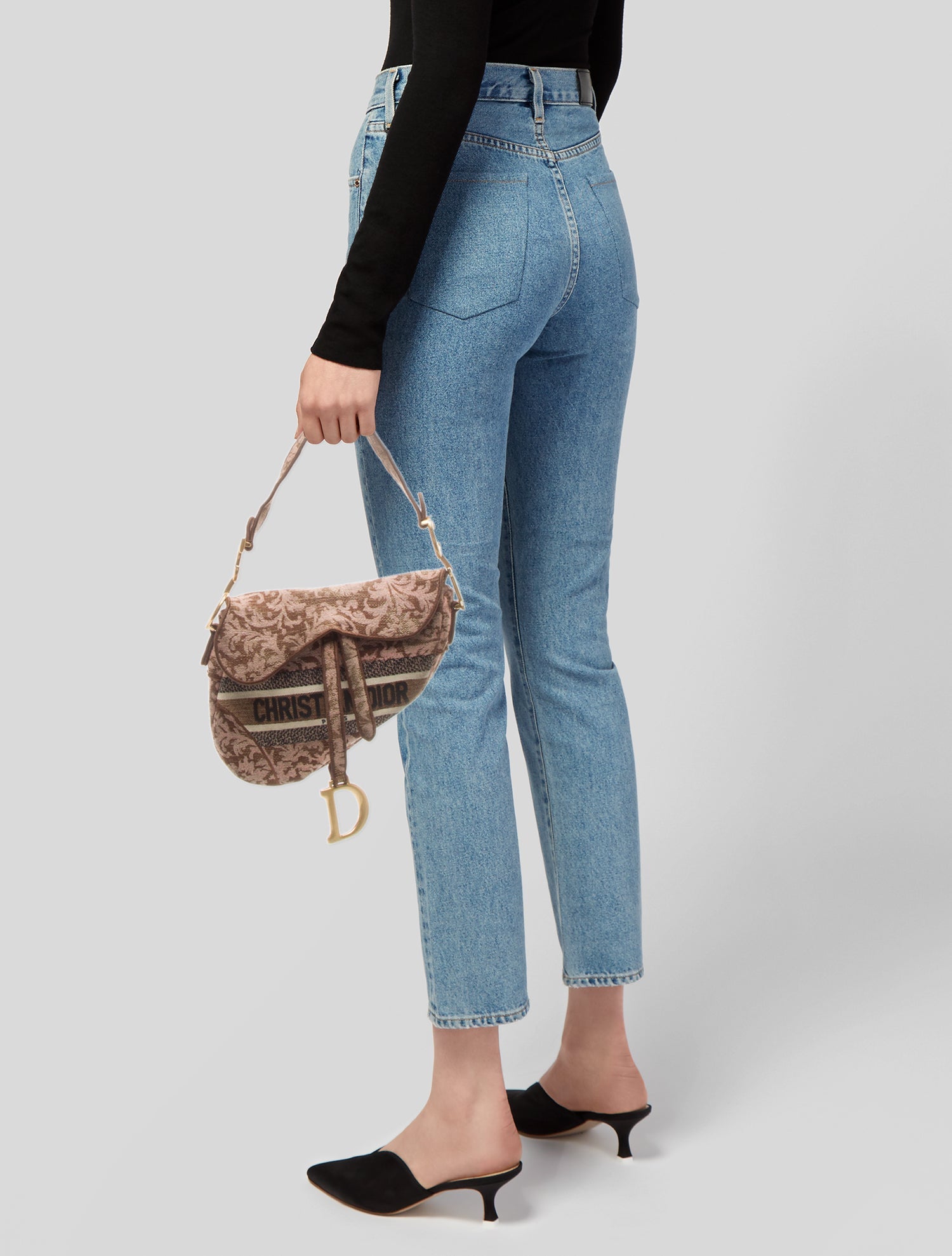 Christian Dior Oblique Jacquard Oblique Saddle