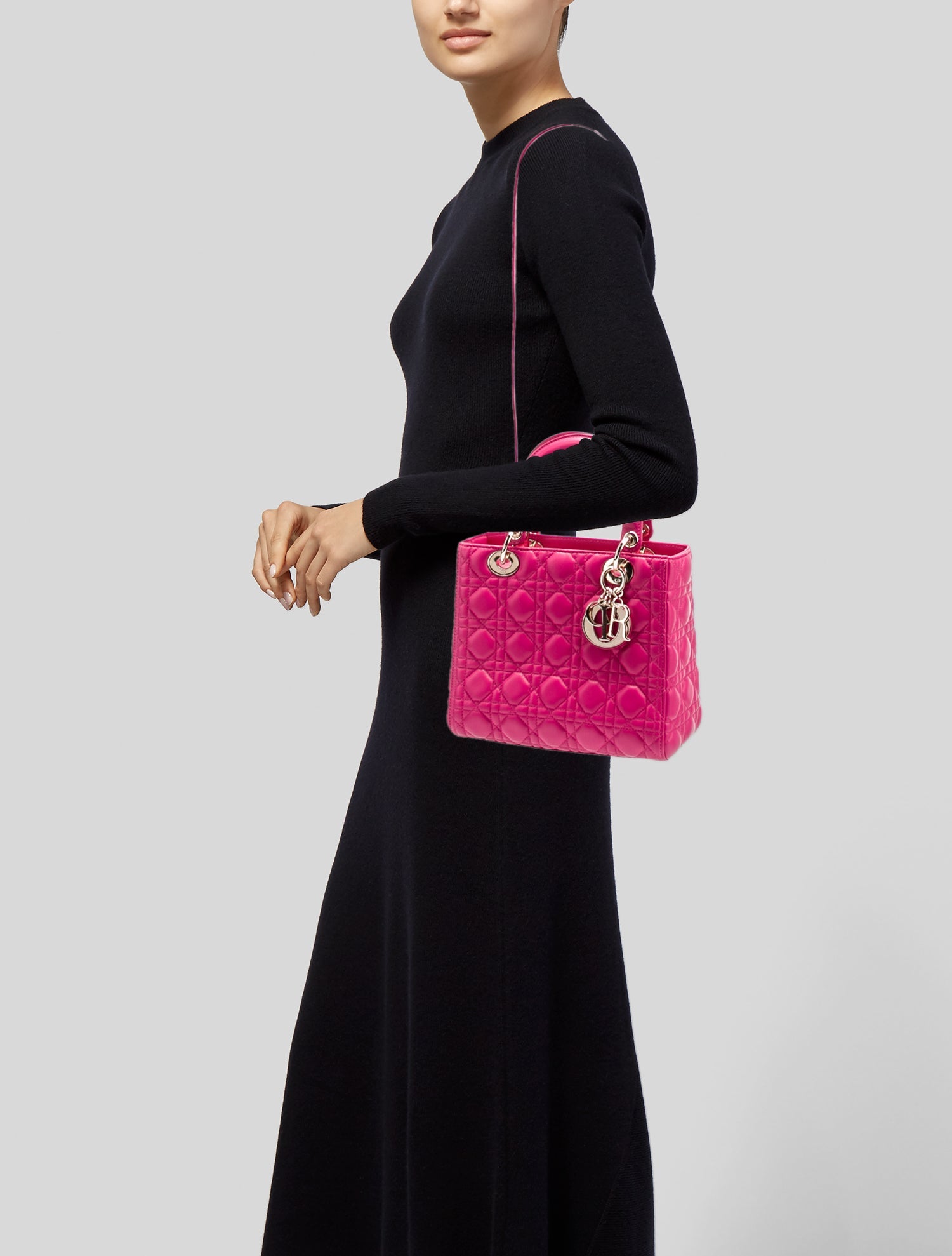 Christian Dior Cannage Lady Dior Medium