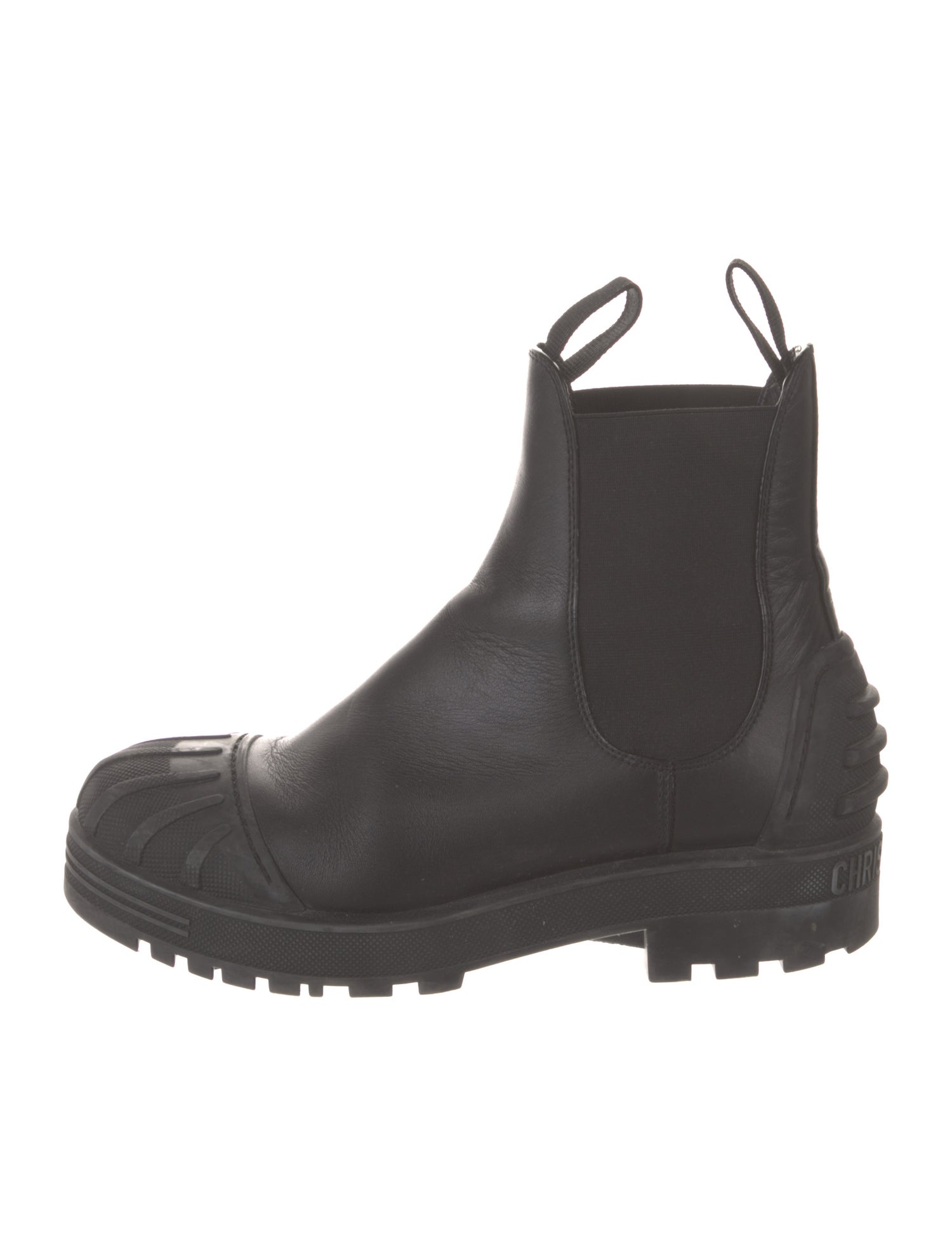 Christian Dior Leather Chelsea Boots