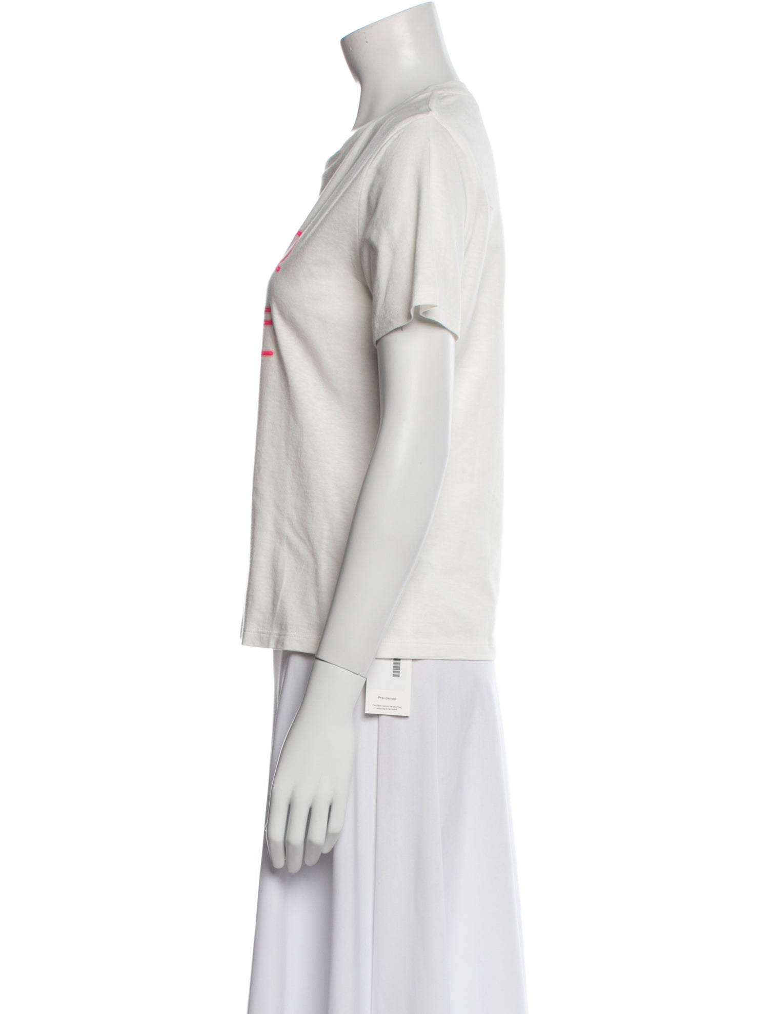 Christian Dior Graphic Print Crew Neck T-Shirt