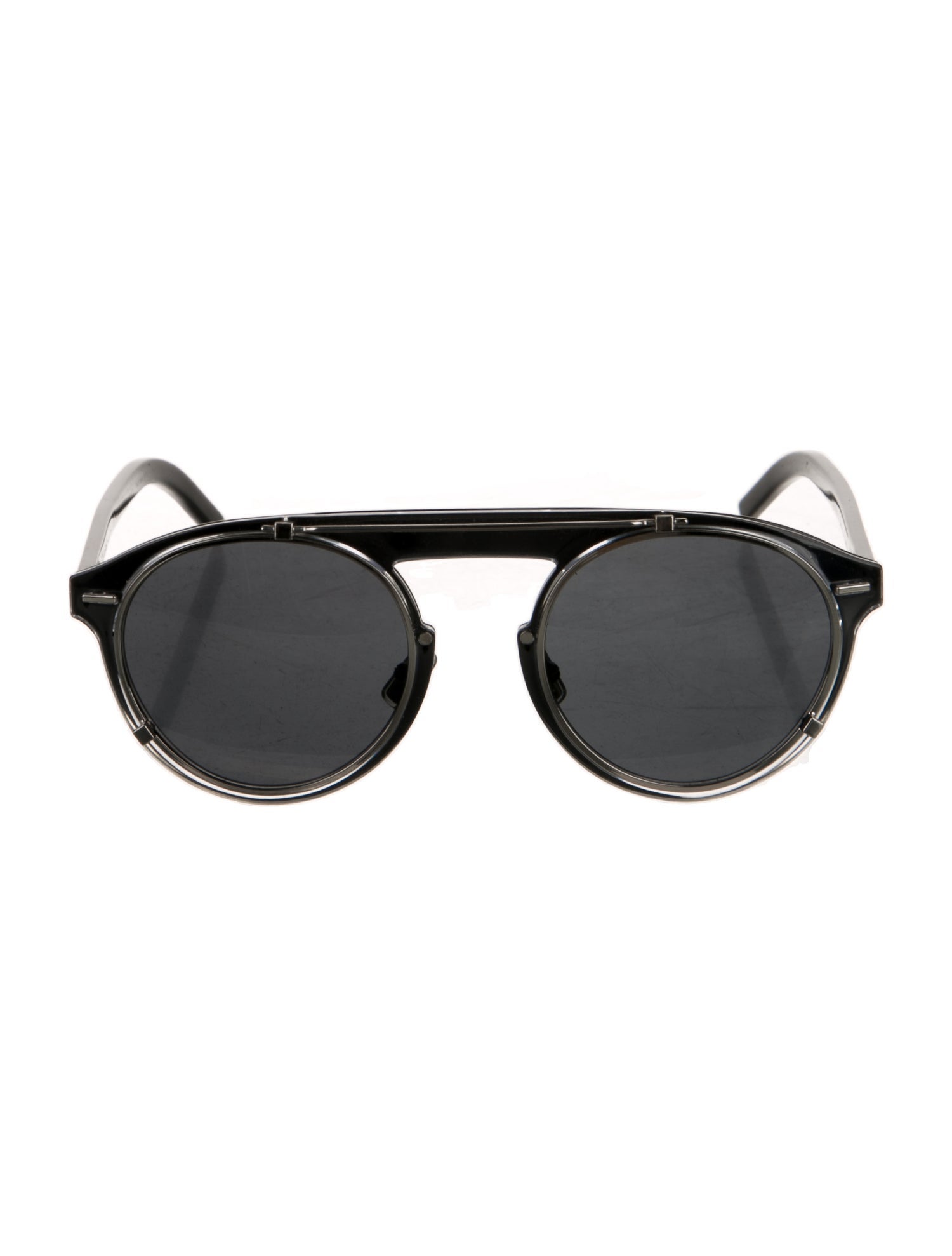 Christian Dior Round Tinted Sunglasses