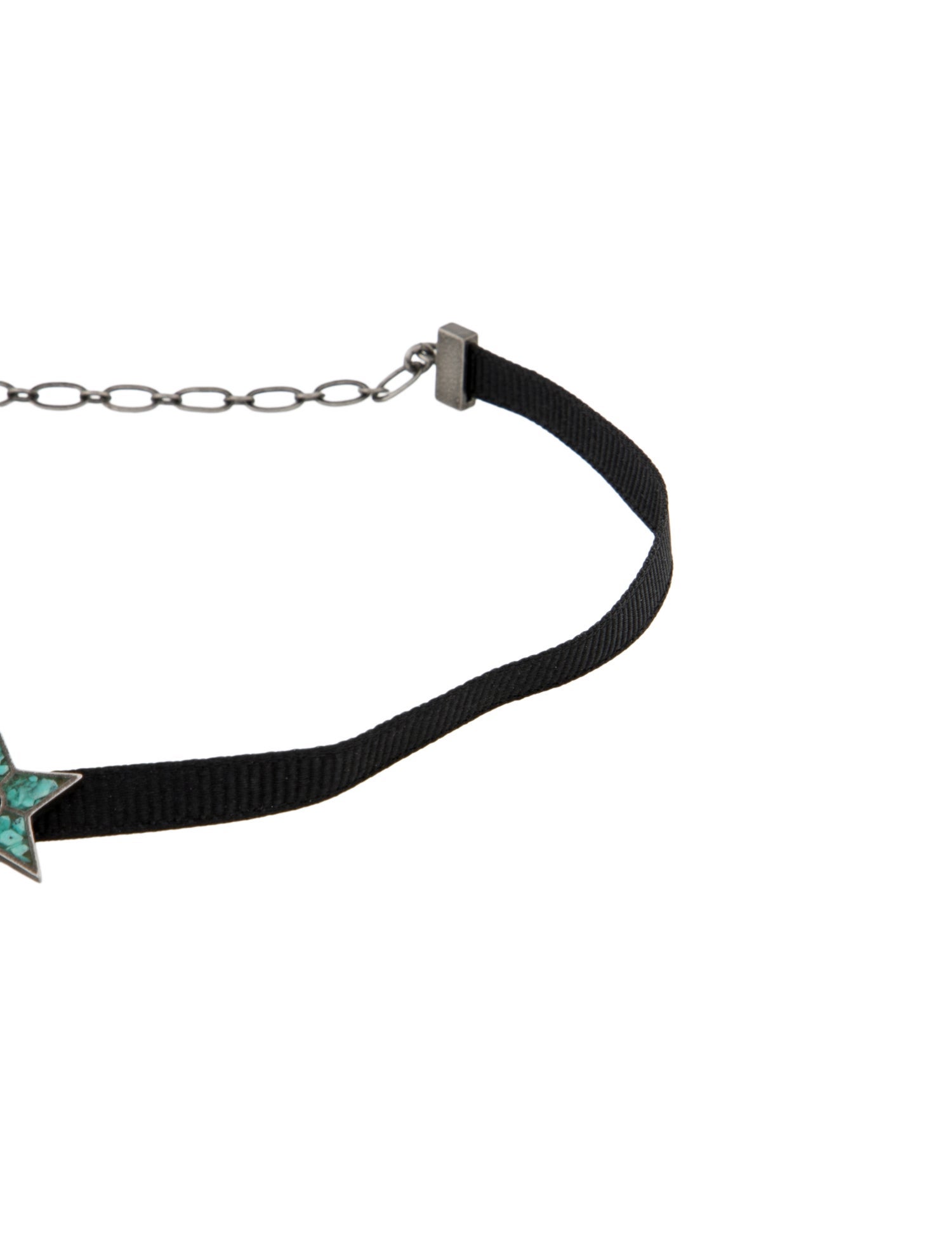 Christian Dior D Porte-Bonheur Star Choker Necklace