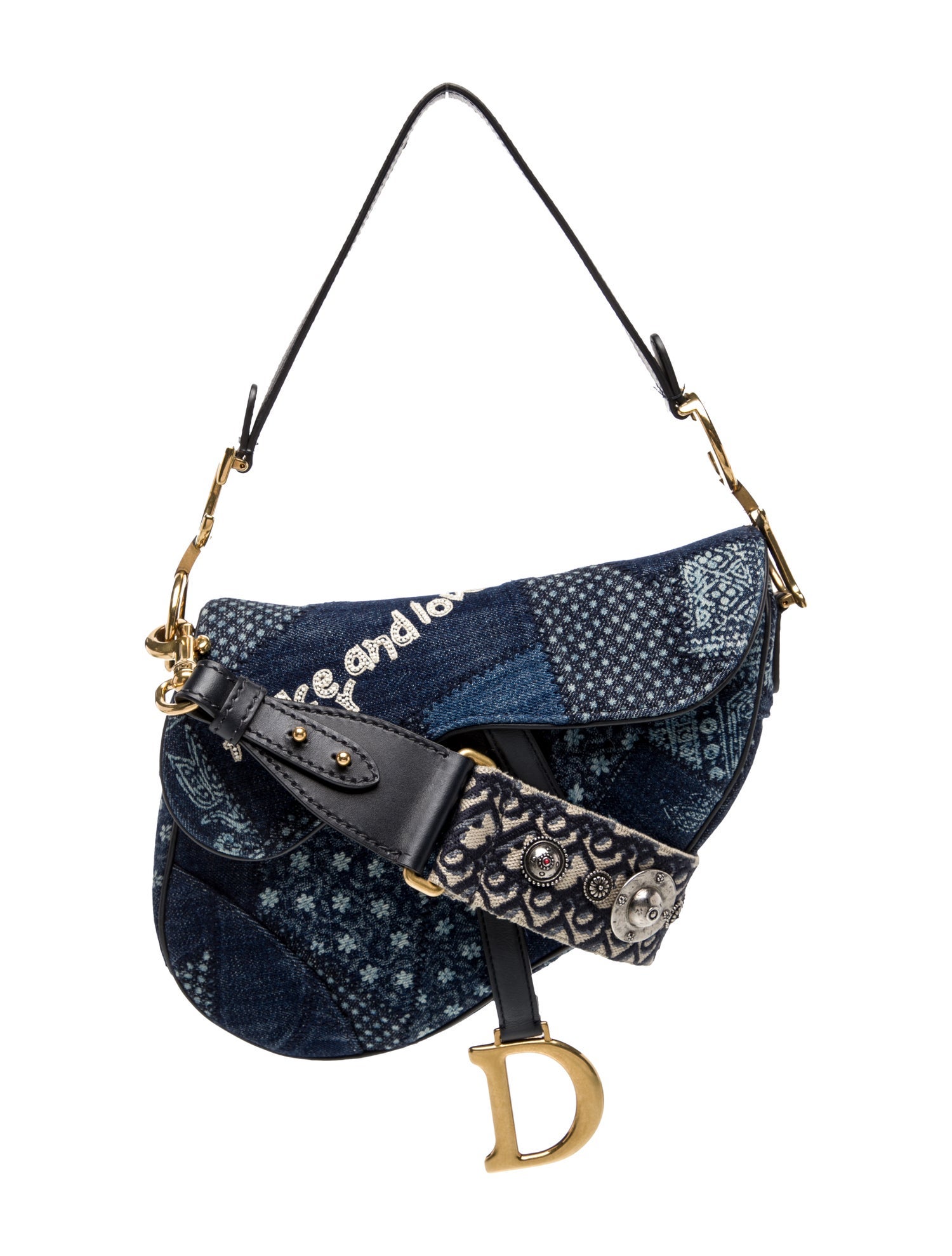 Christian Dior Oblique Jacquard Oblique Saddle
