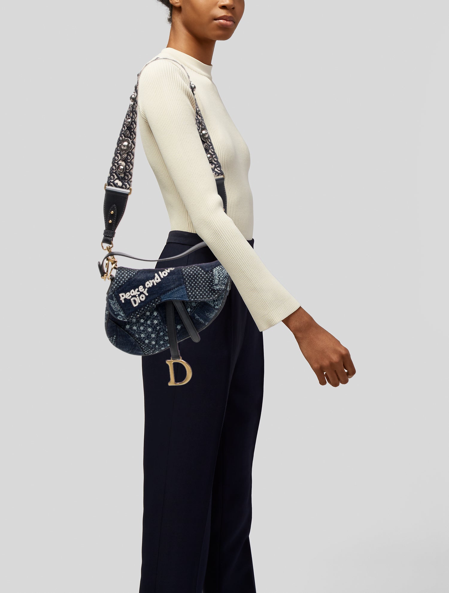 Christian Dior Oblique Jacquard Oblique Saddle