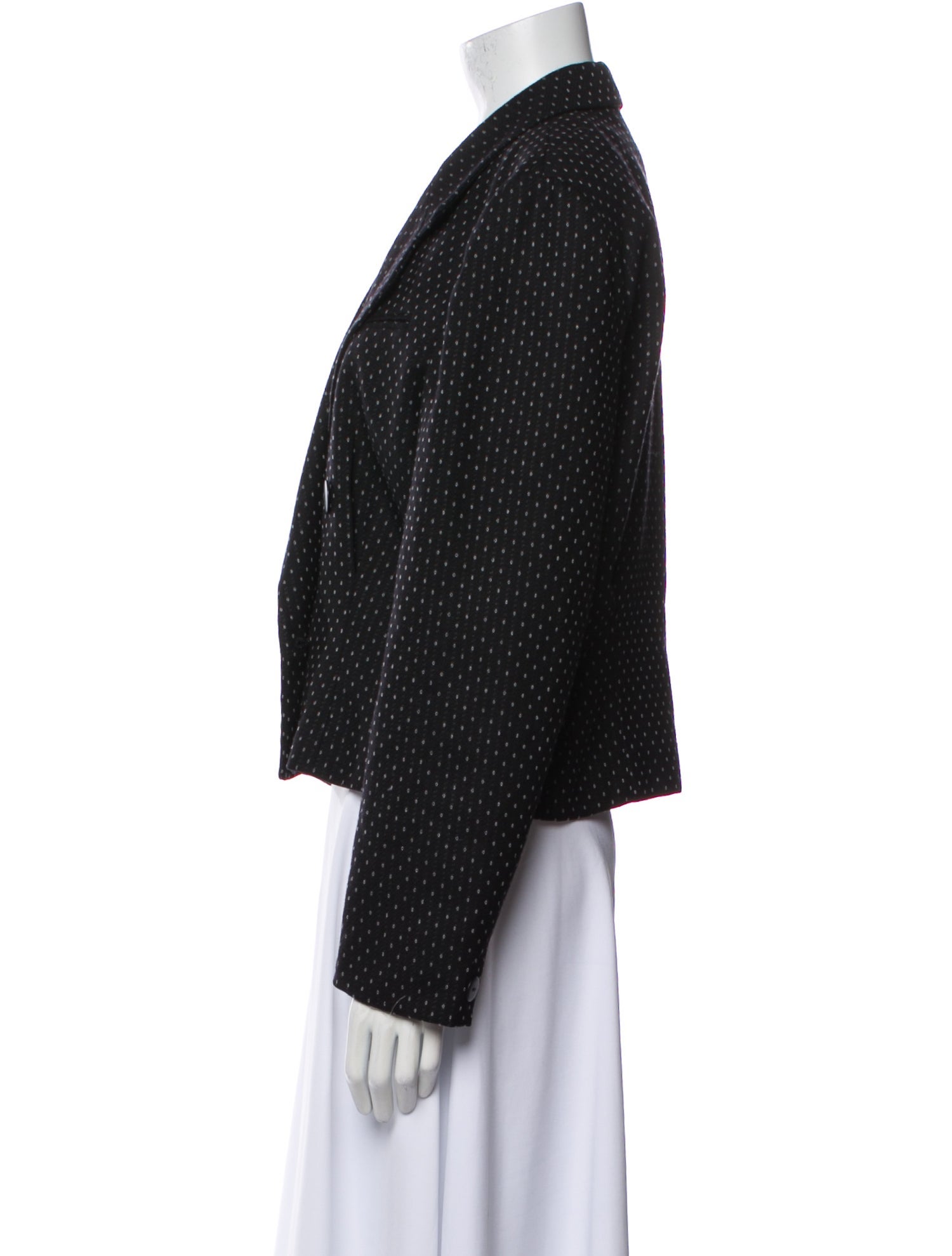 Christian Dior Polka Dot Print Evening Jacket