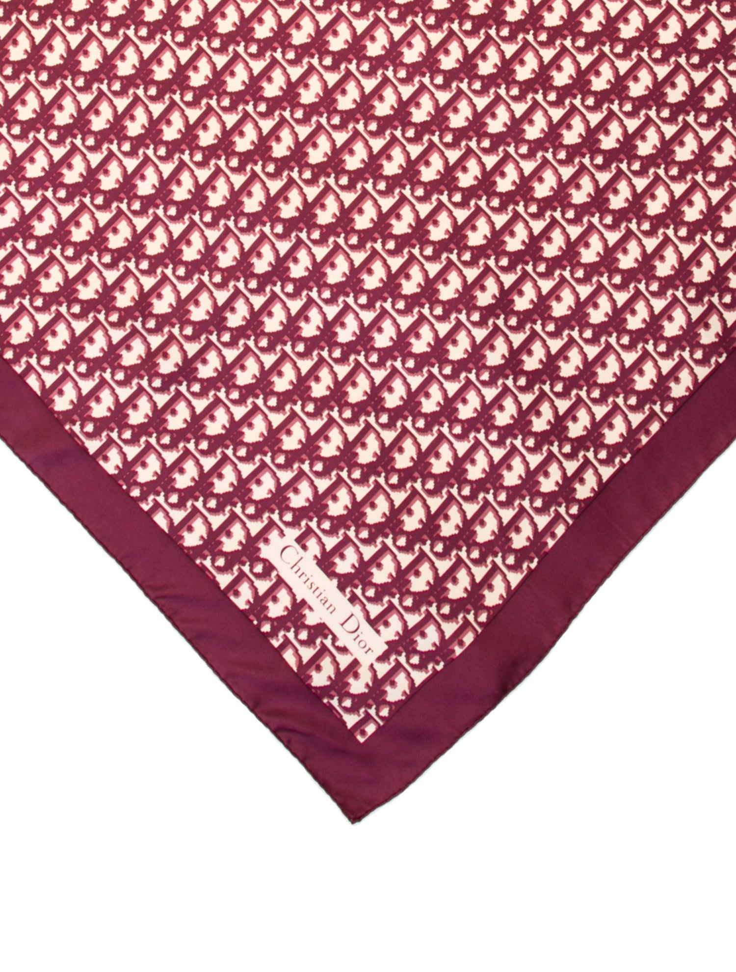 Christian Dior Silk Printed Scarf