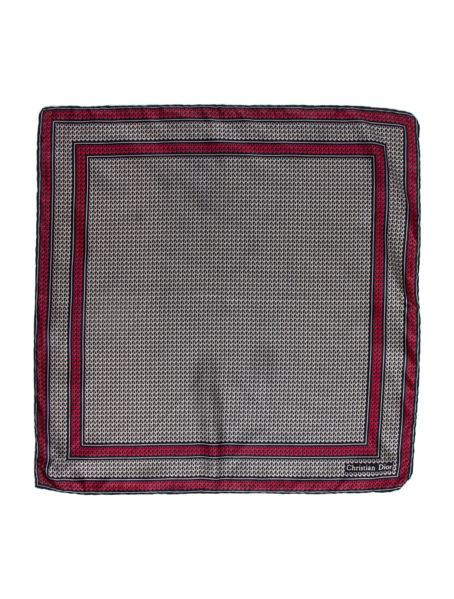 Christian Dior Silk Printed Scarf