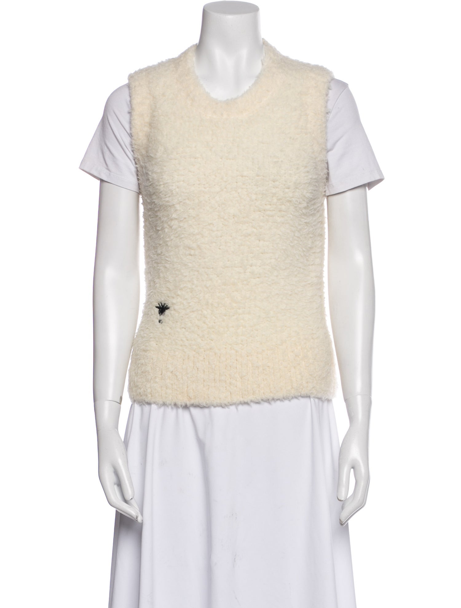 Christian Dior Wool Printed Vest w/ Tags