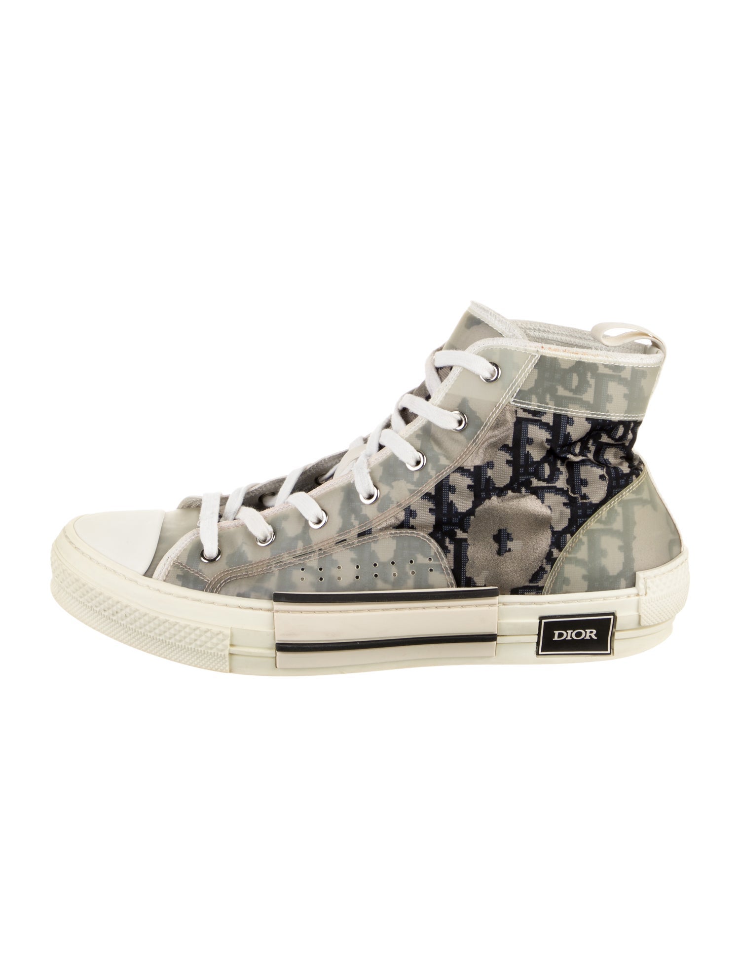 DIOR MEN B23 Oblique Sneakers