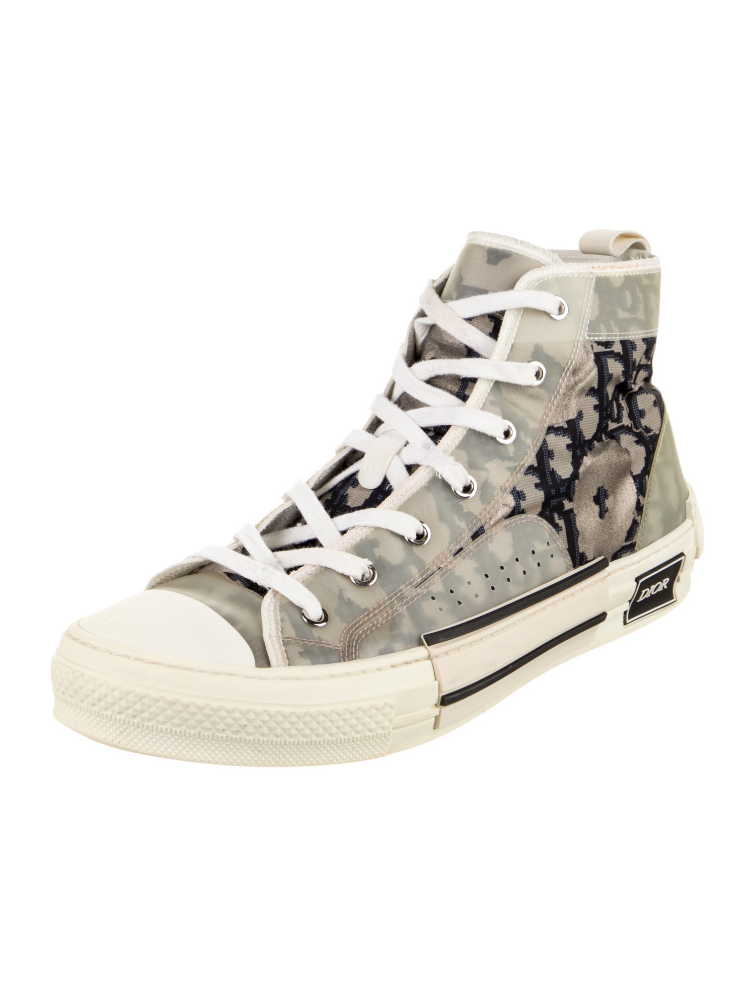 DIOR MEN B23 Oblique Sneakers