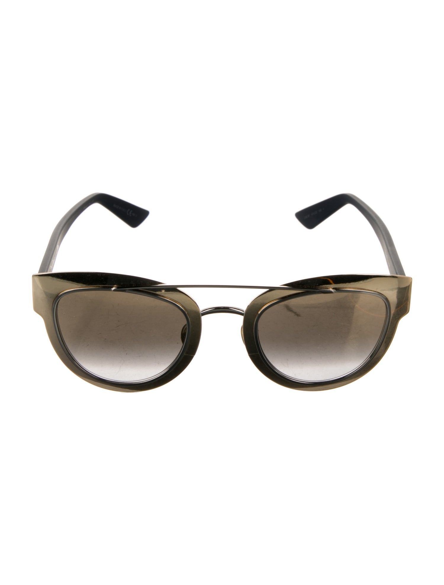 Christian Dior Cat-Eye Mirrored Sunglasses