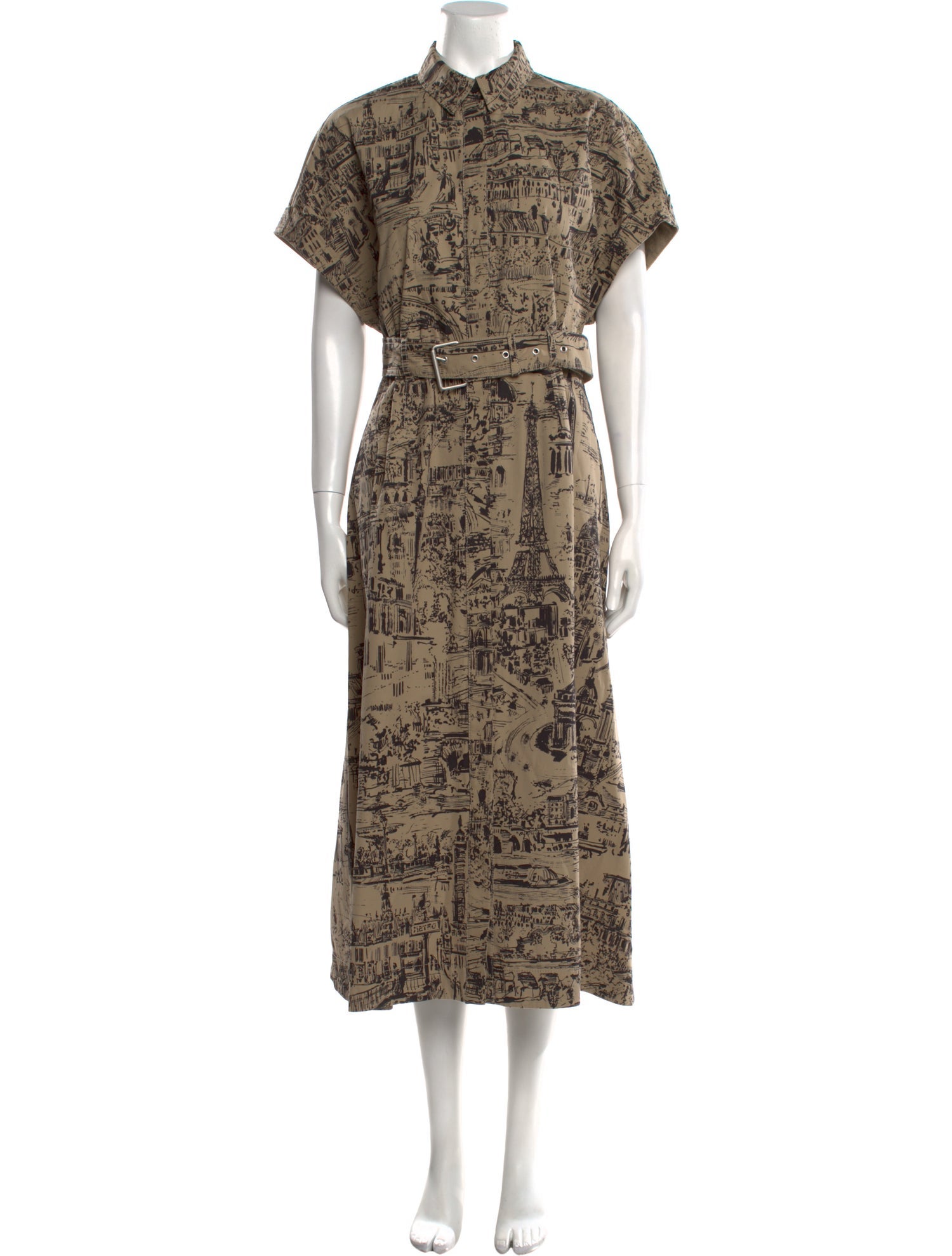 Christian Dior Printed Long Dress