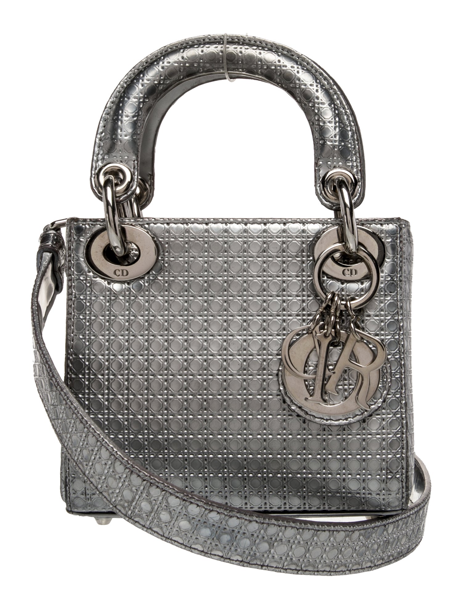 Christian Dior Leather Lady Dior Micro