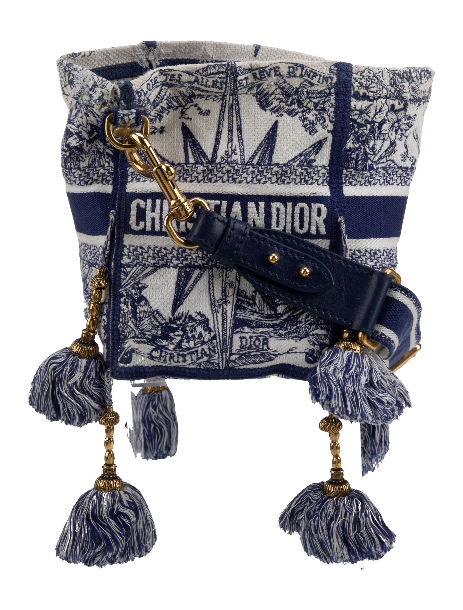 Christian Dior Canvas Crossbody Bag
