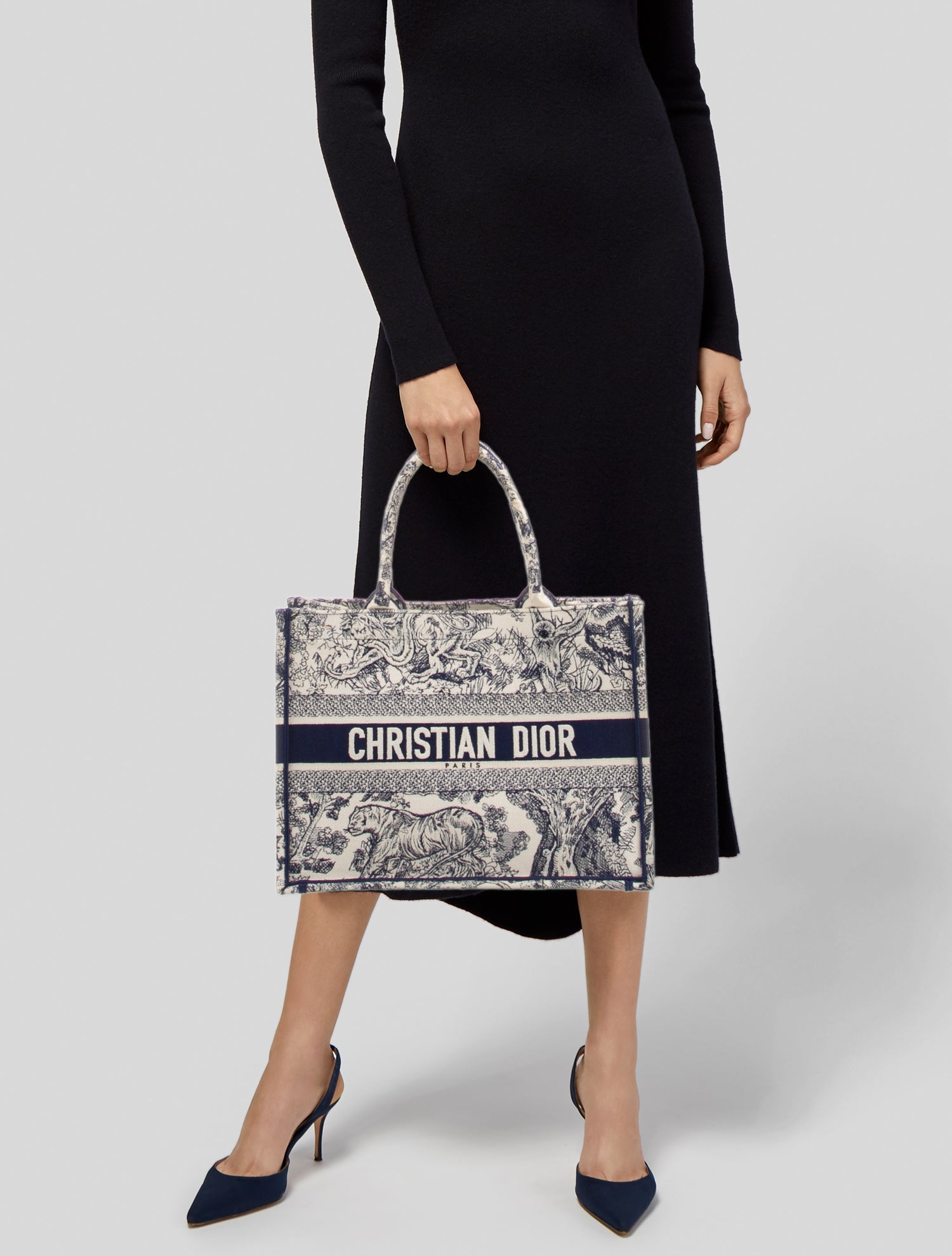 Christian Dior Canvas Book Medium