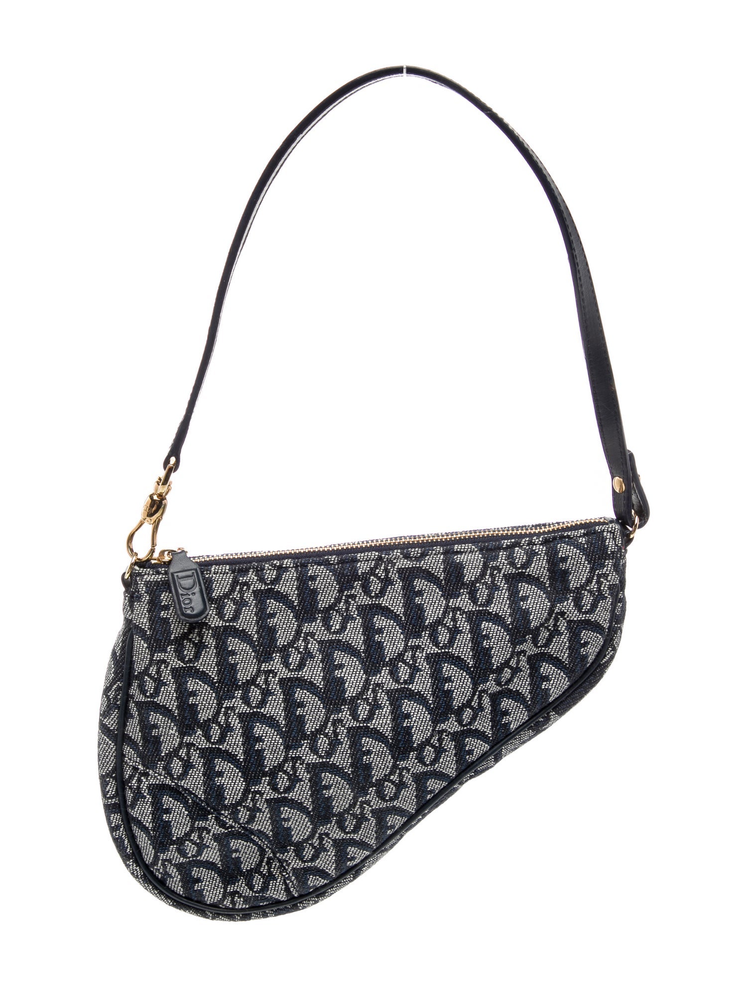 Christian Dior Diorissimo Saddle Pochette