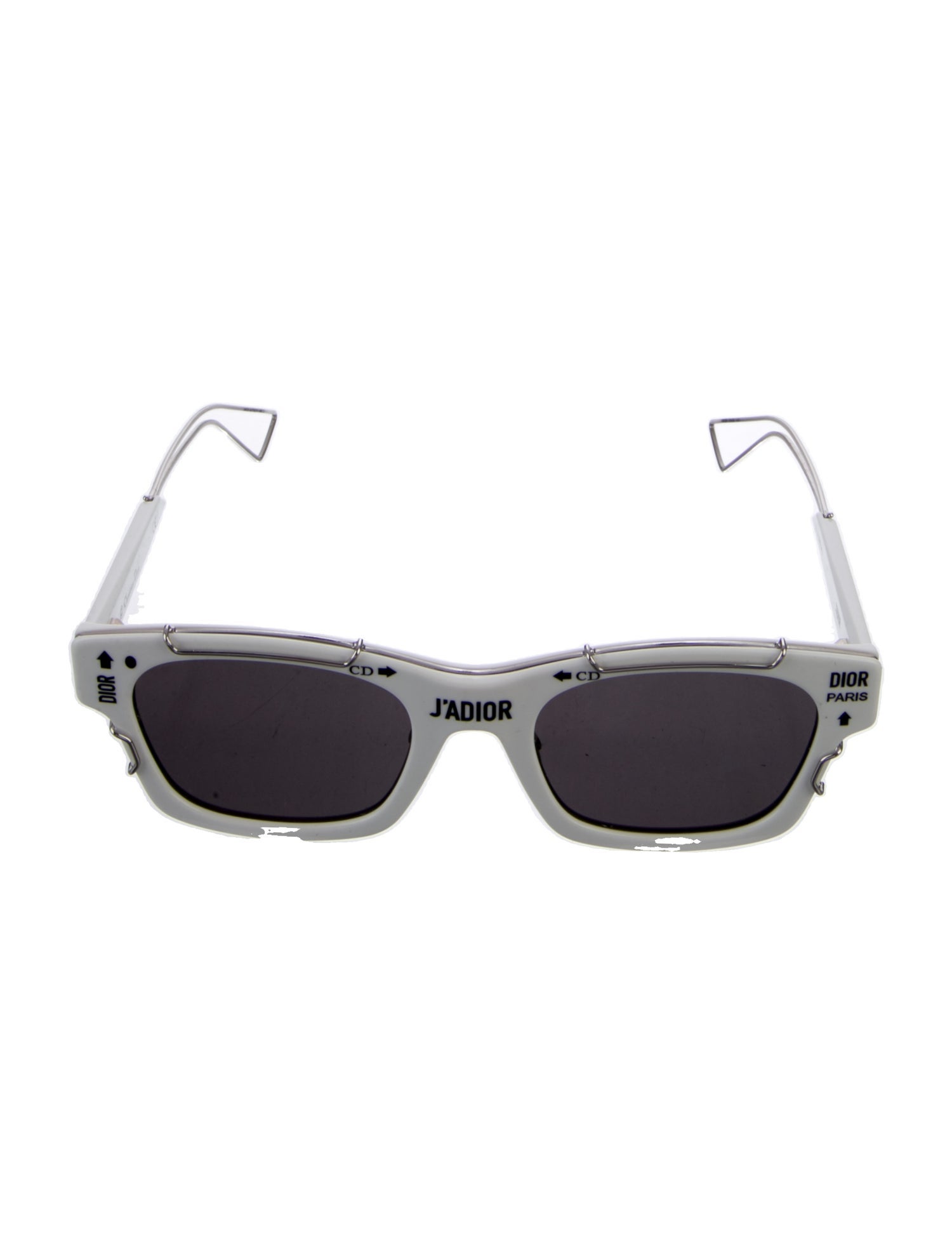 Christian Dior Square Mirrored Sunglasses