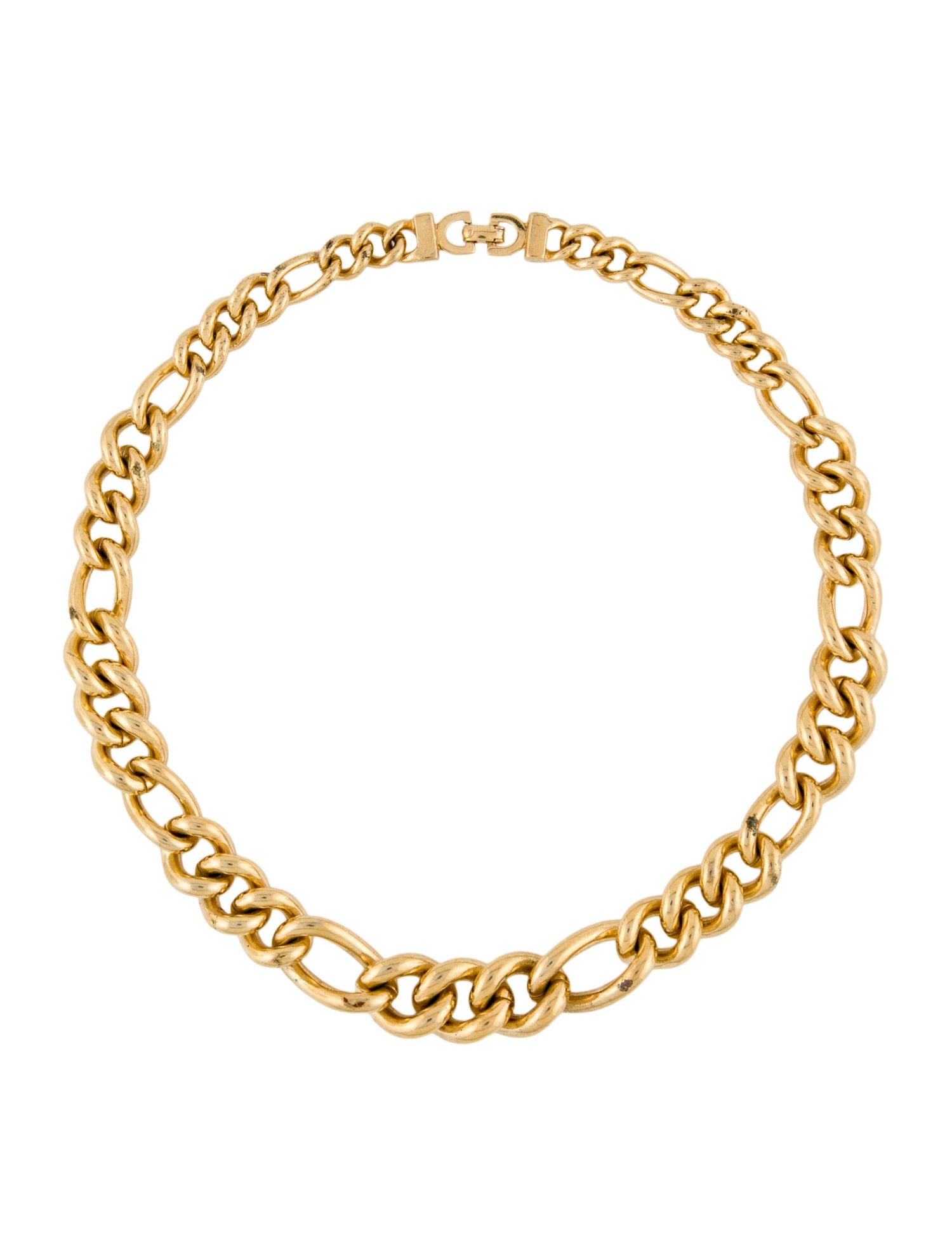 Christian Dior Vintage Chain Link Necklace