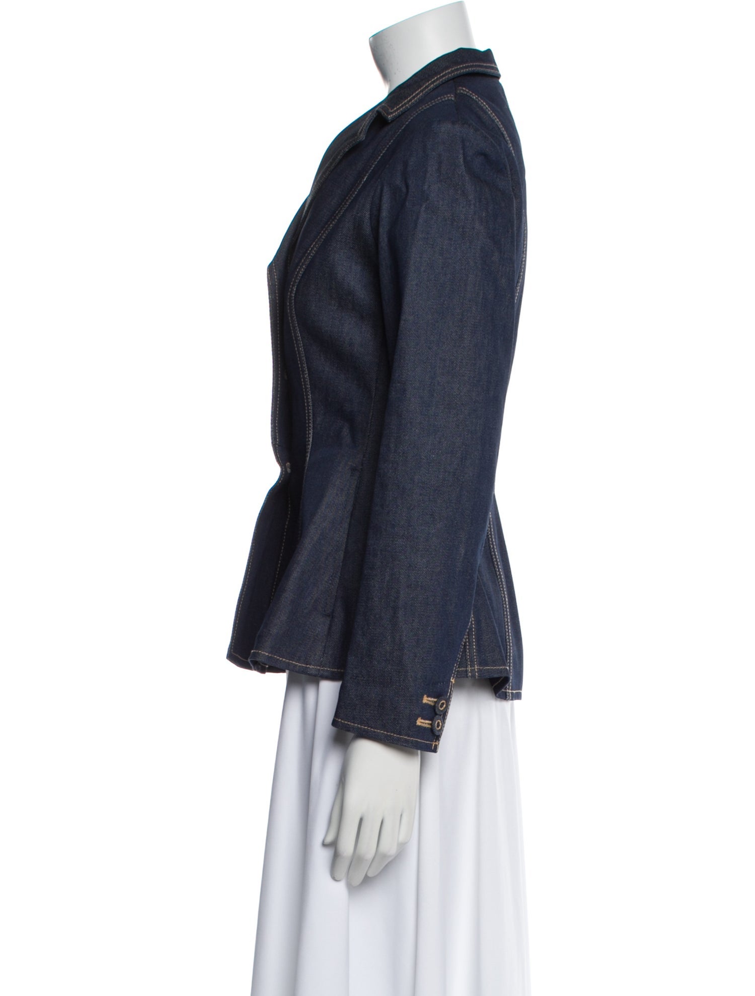 Christian Dior Striped Denim Jacket