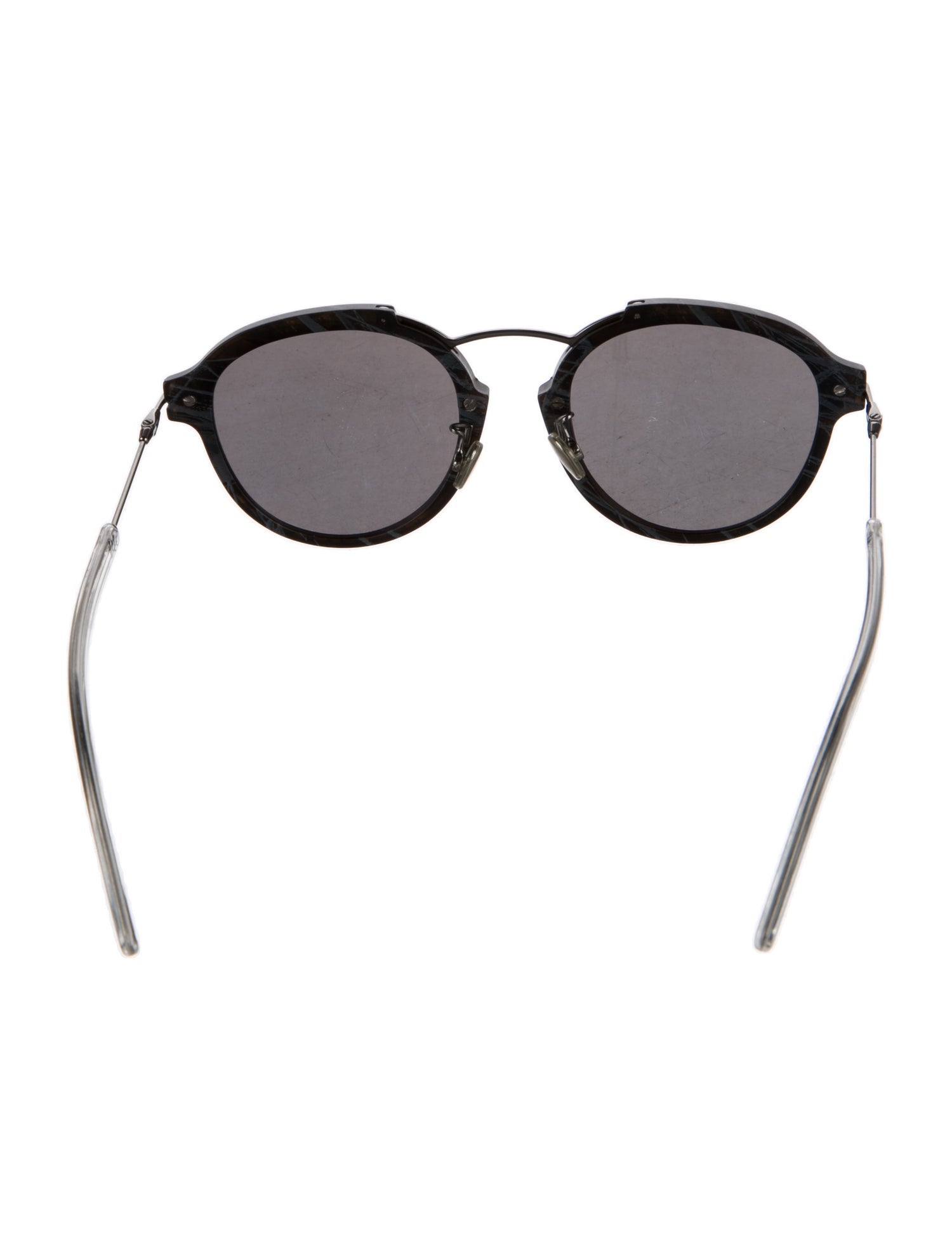 Christian Dior Round Mirrored Sunglasses