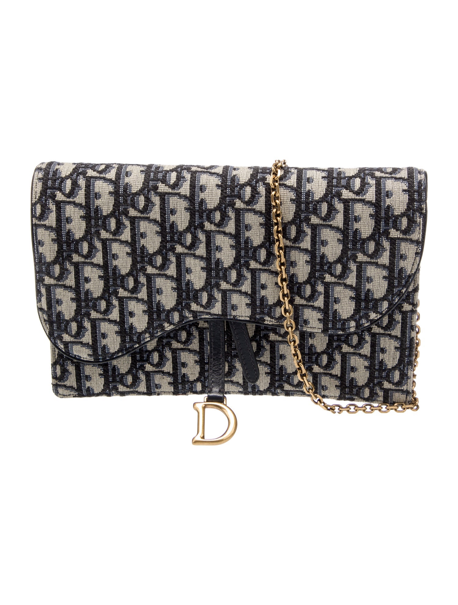 Christian Dior Oblique Jacquard Clutch