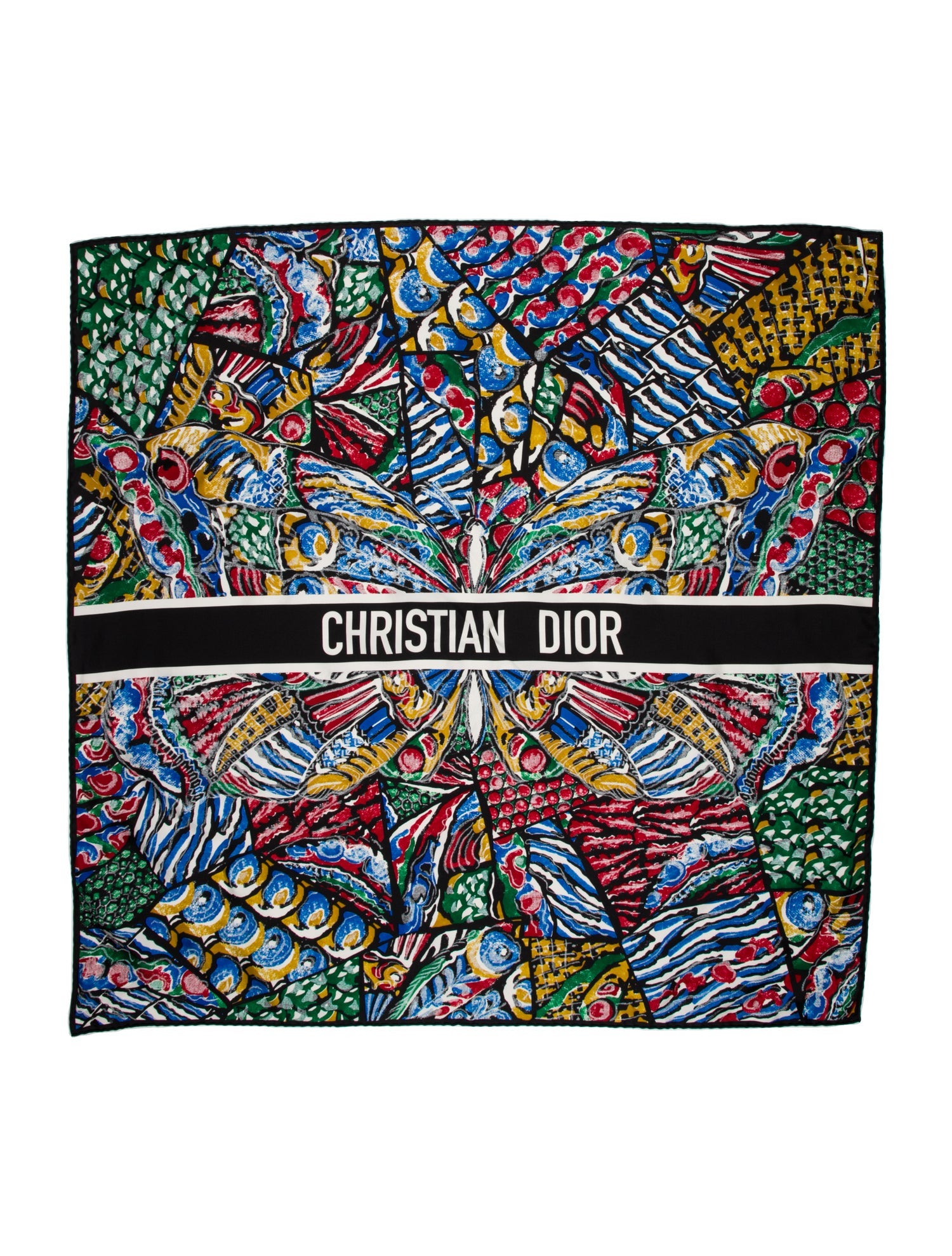 Christian Dior Silk Printed Scarf