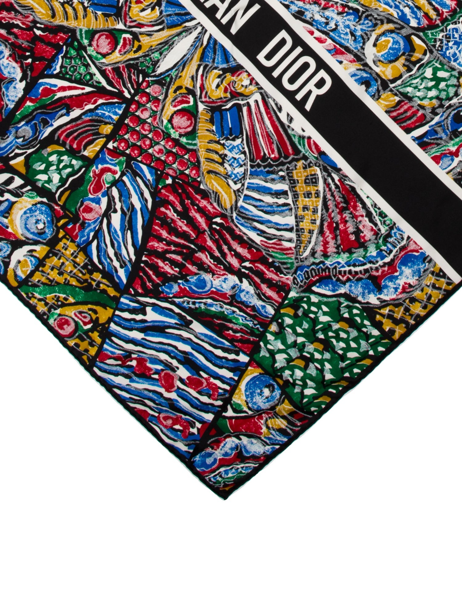 Christian Dior Silk Printed Scarf