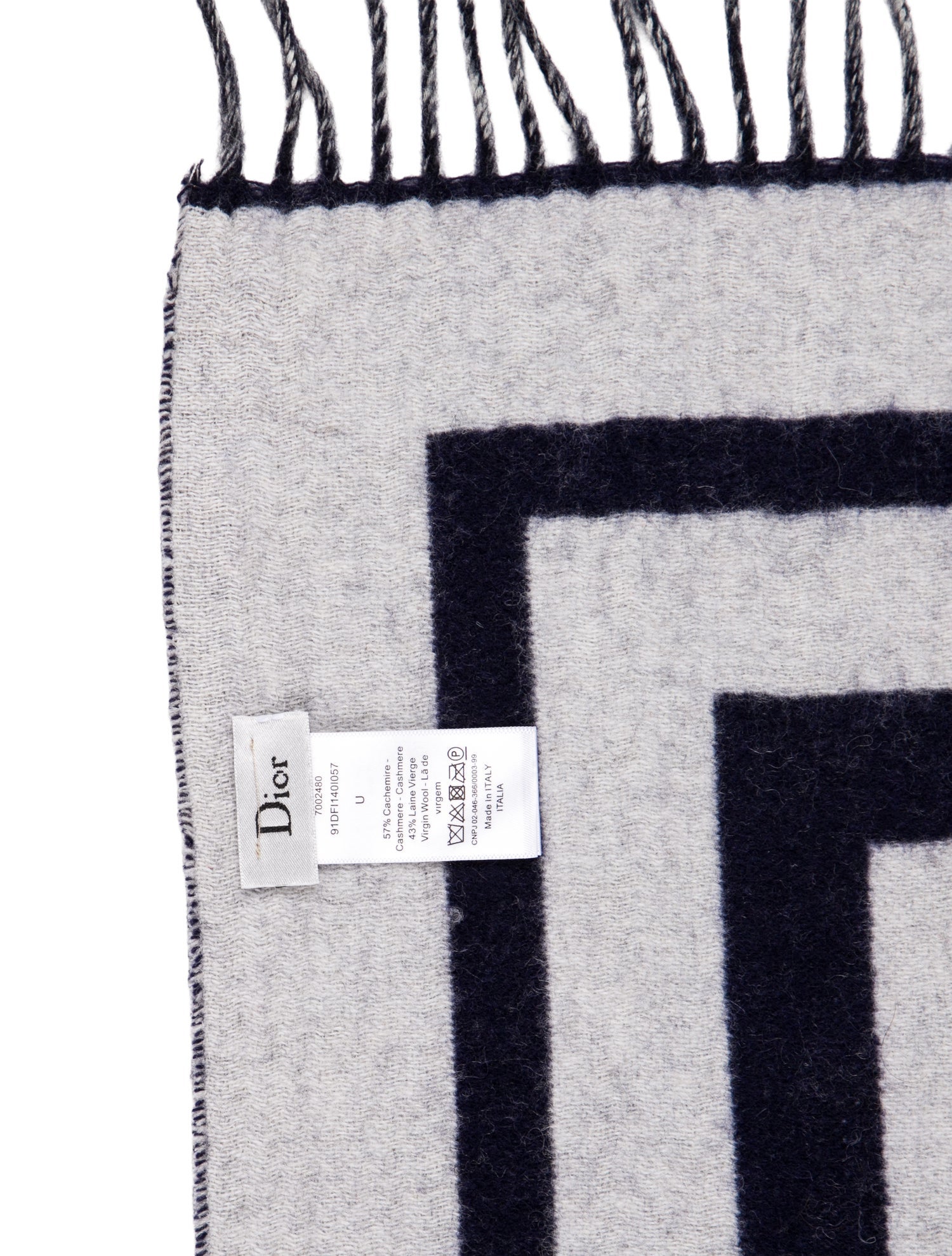 Christian Dior 'High Heels' Oblique Throw Blanket