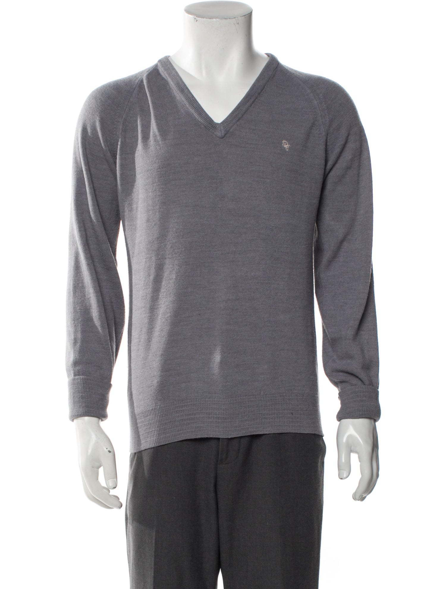 Christian Dior Vintage V-Neck Pullover