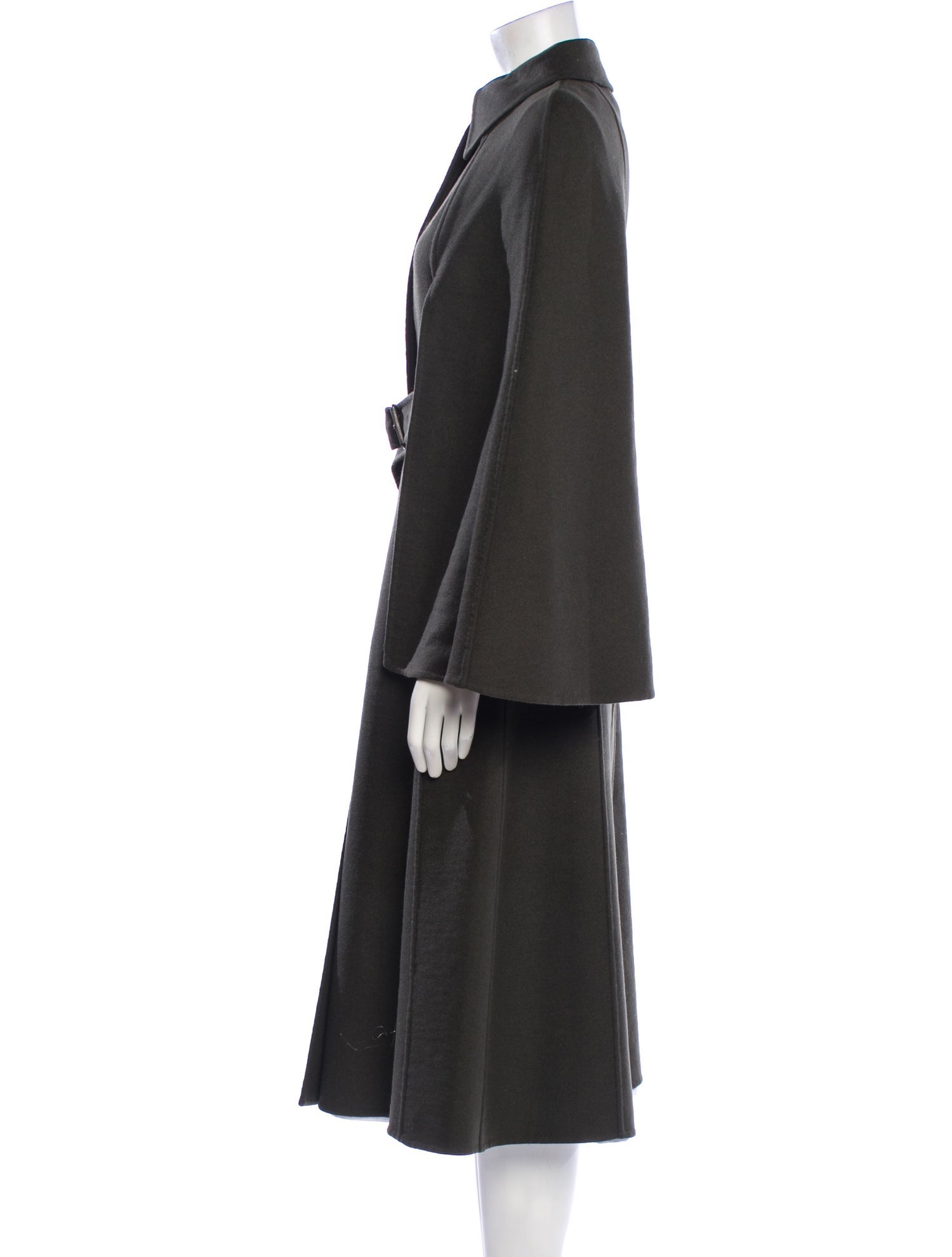 Christian Dior Wool Fur Coat