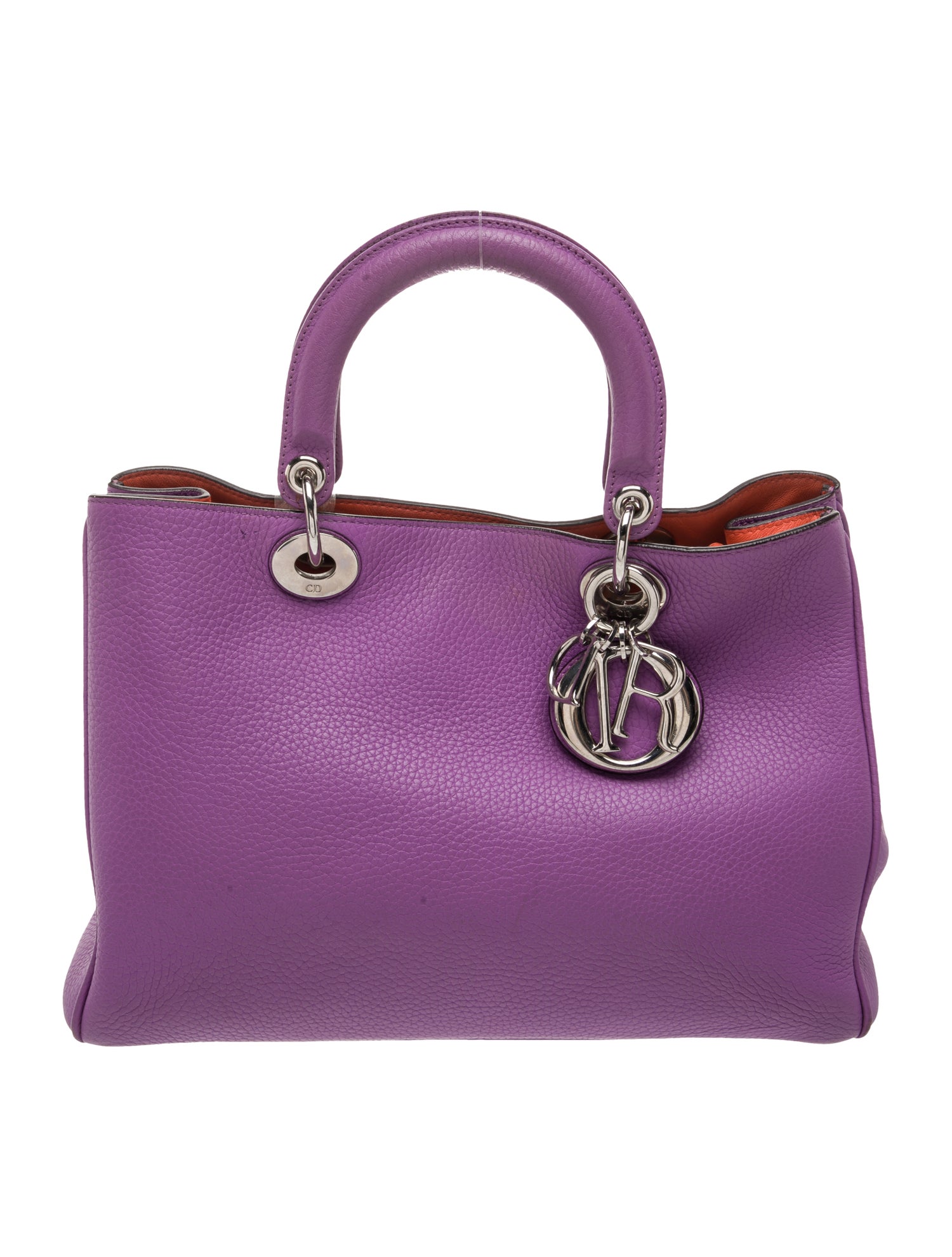 Christian Dior Leather Diorissimo Medium