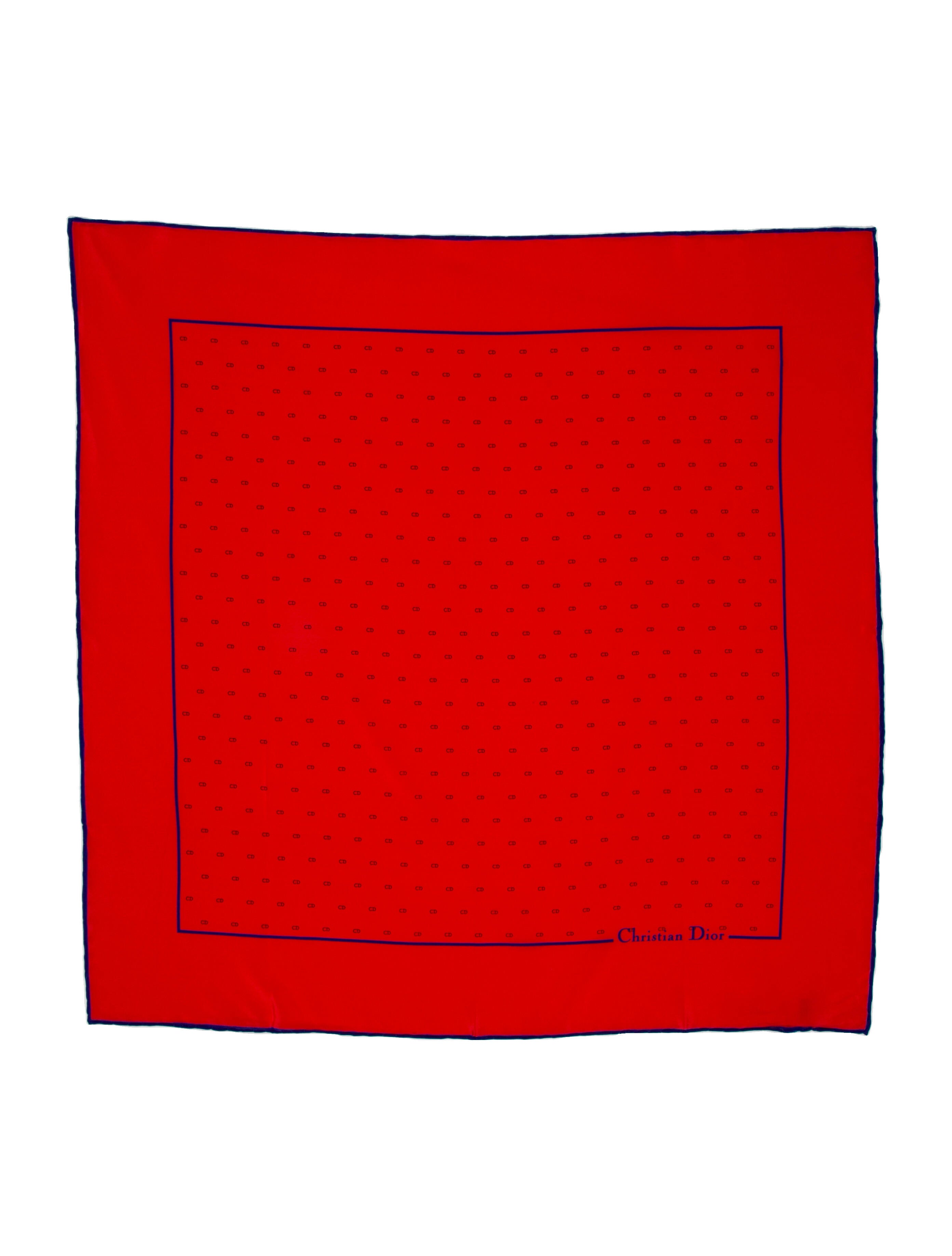 Christian Dior Silk Printed Scarf