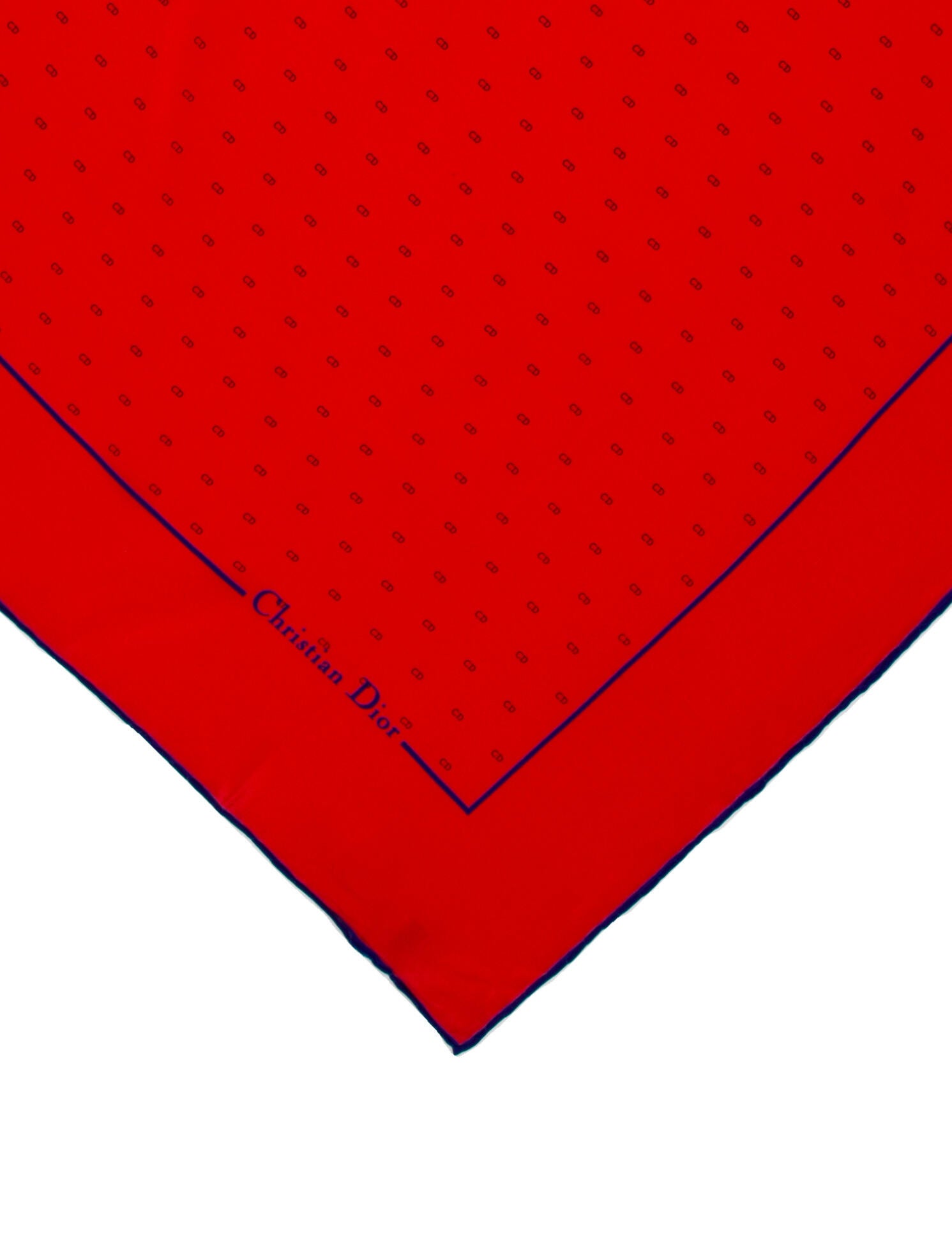 Christian Dior Silk Printed Scarf