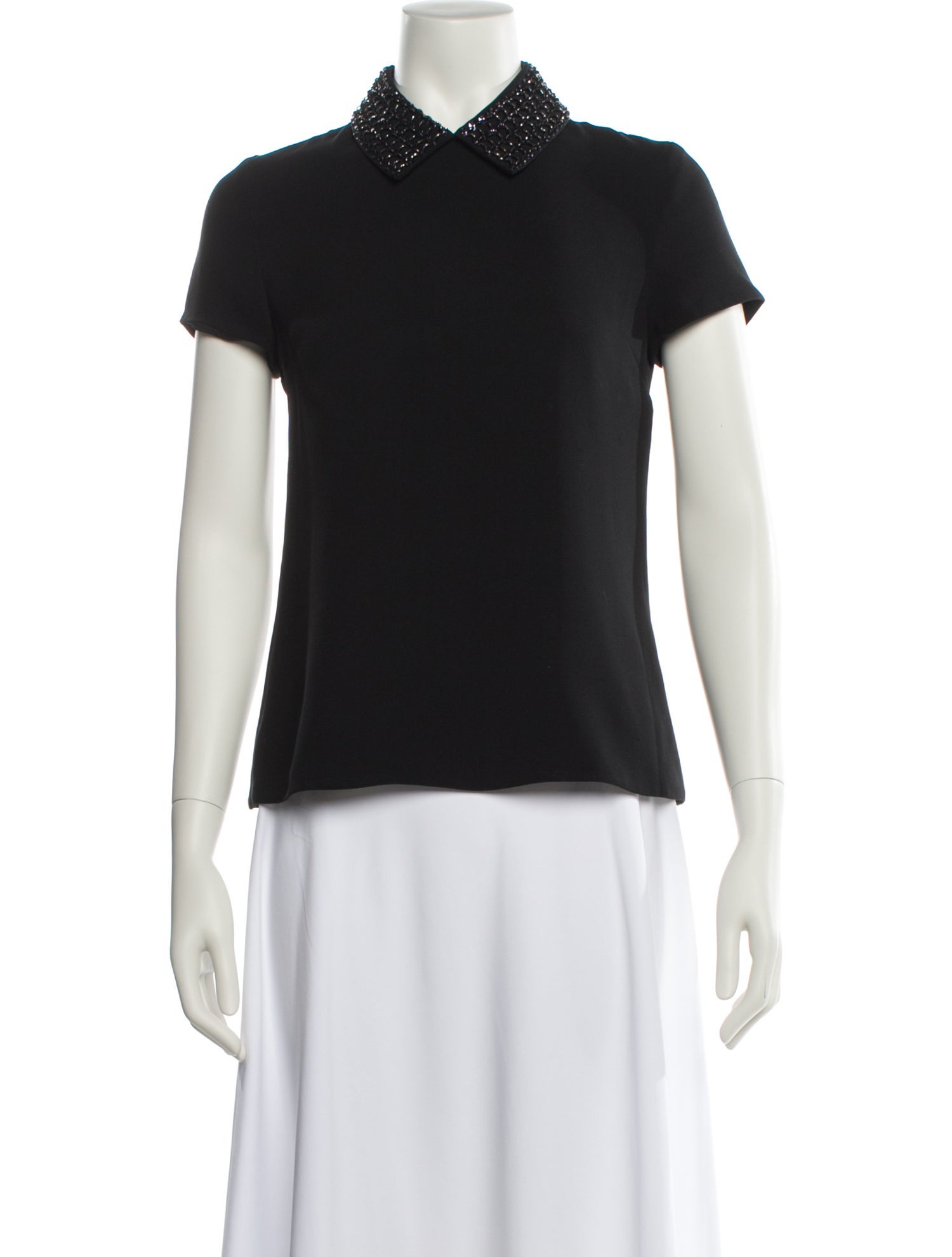 Christian Dior Silk Short Sleeve Polo