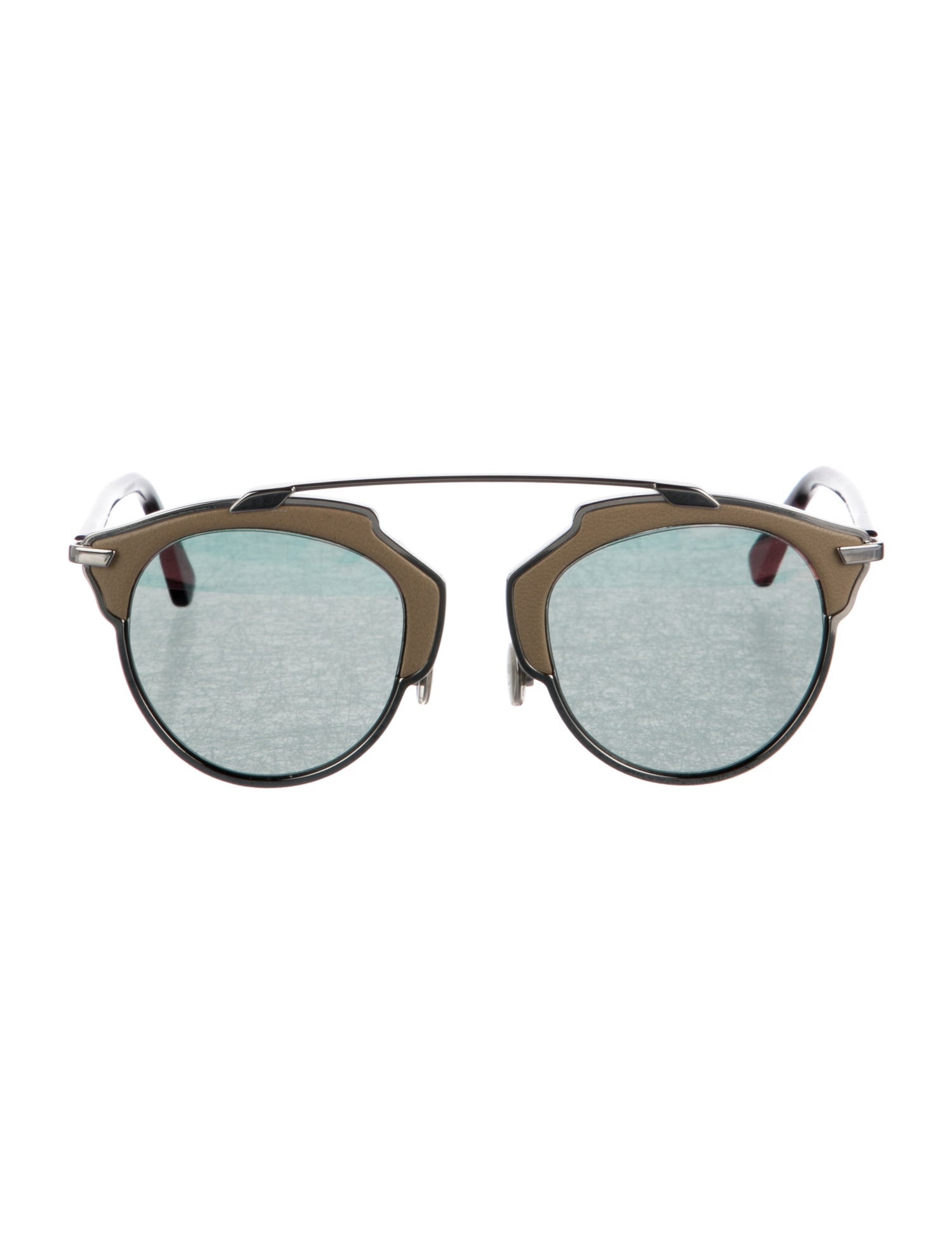 Christian Dior Round Tinted Sunglasses