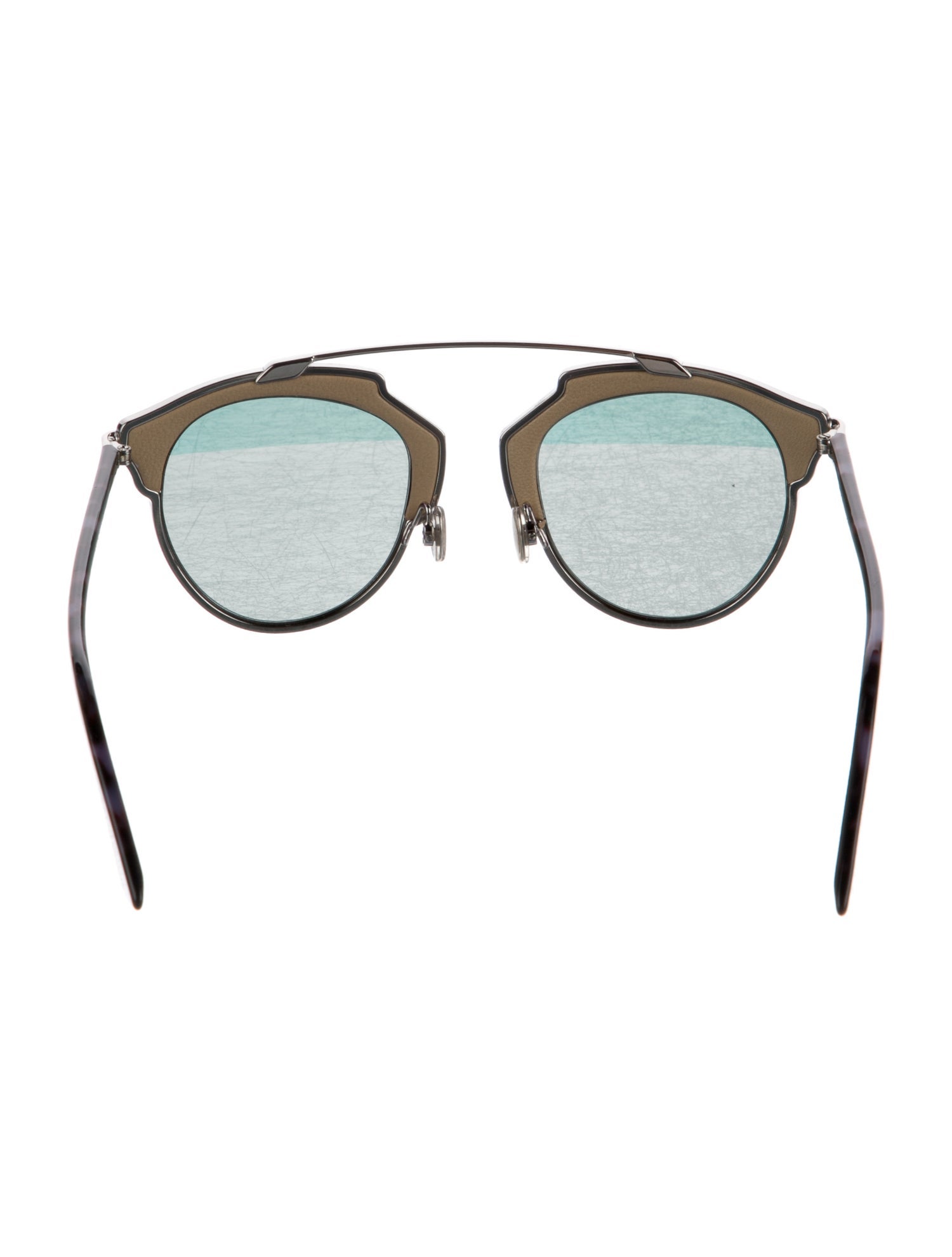 Christian Dior Round Tinted Sunglasses