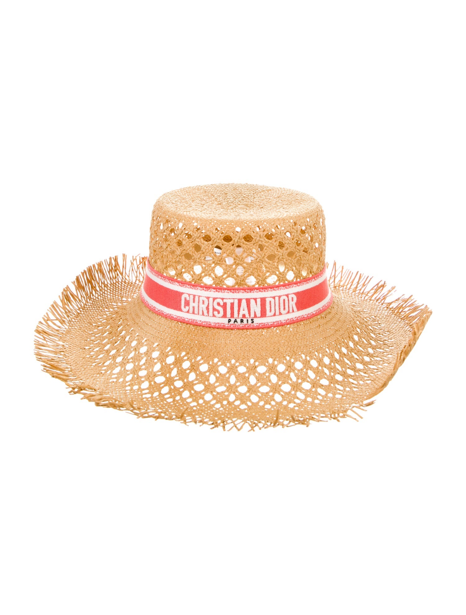 Christian Dior Straw Sun Hat