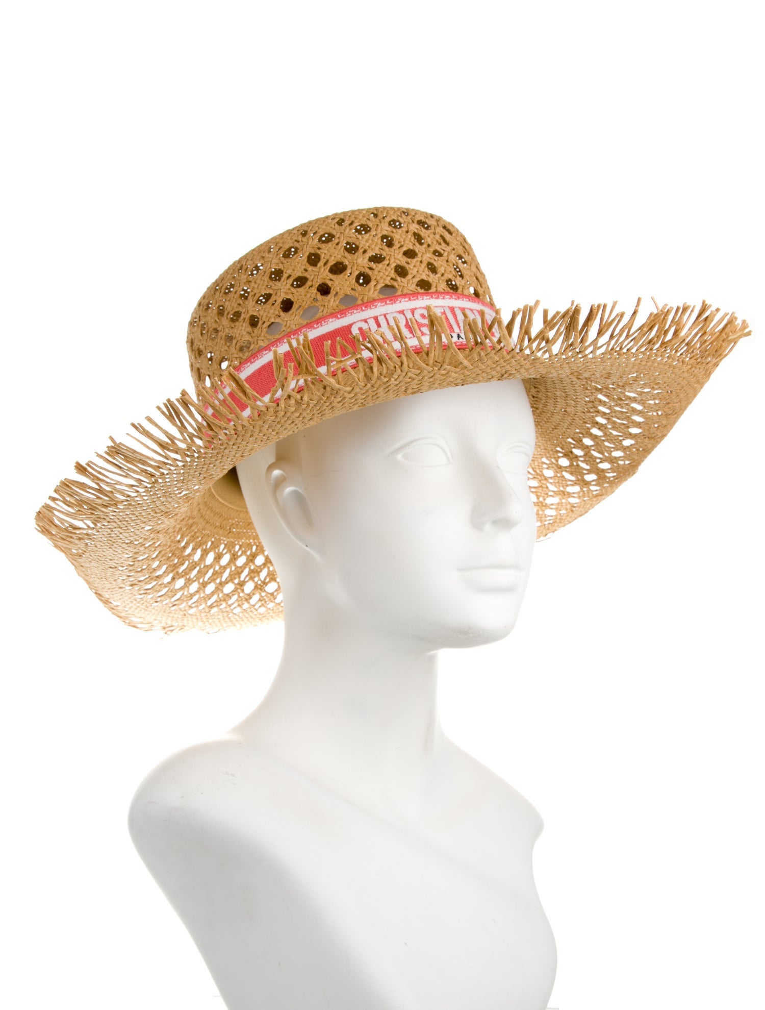 Christian Dior Straw Sun Hat
