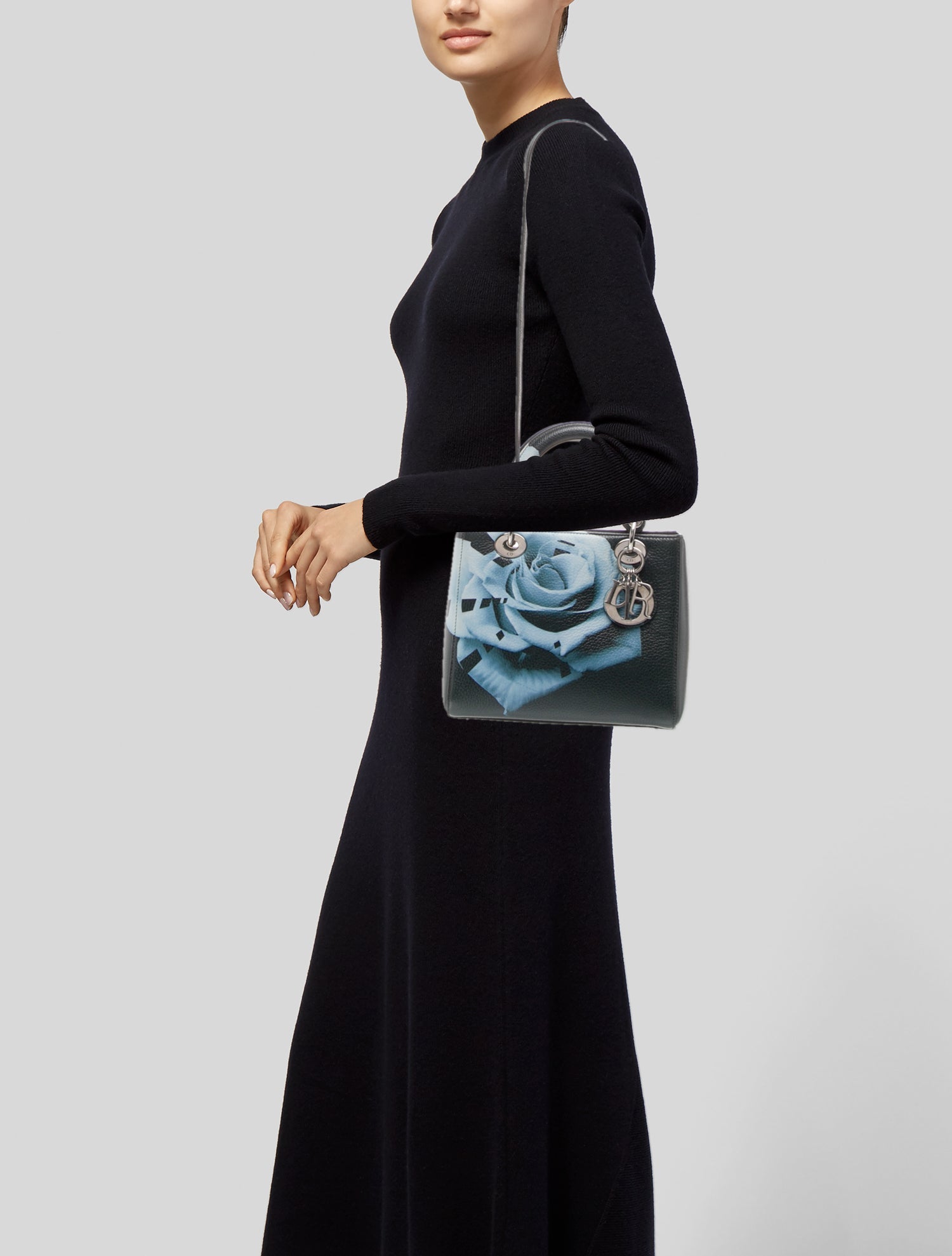 Christian Dior Leather Lady Dior Medium