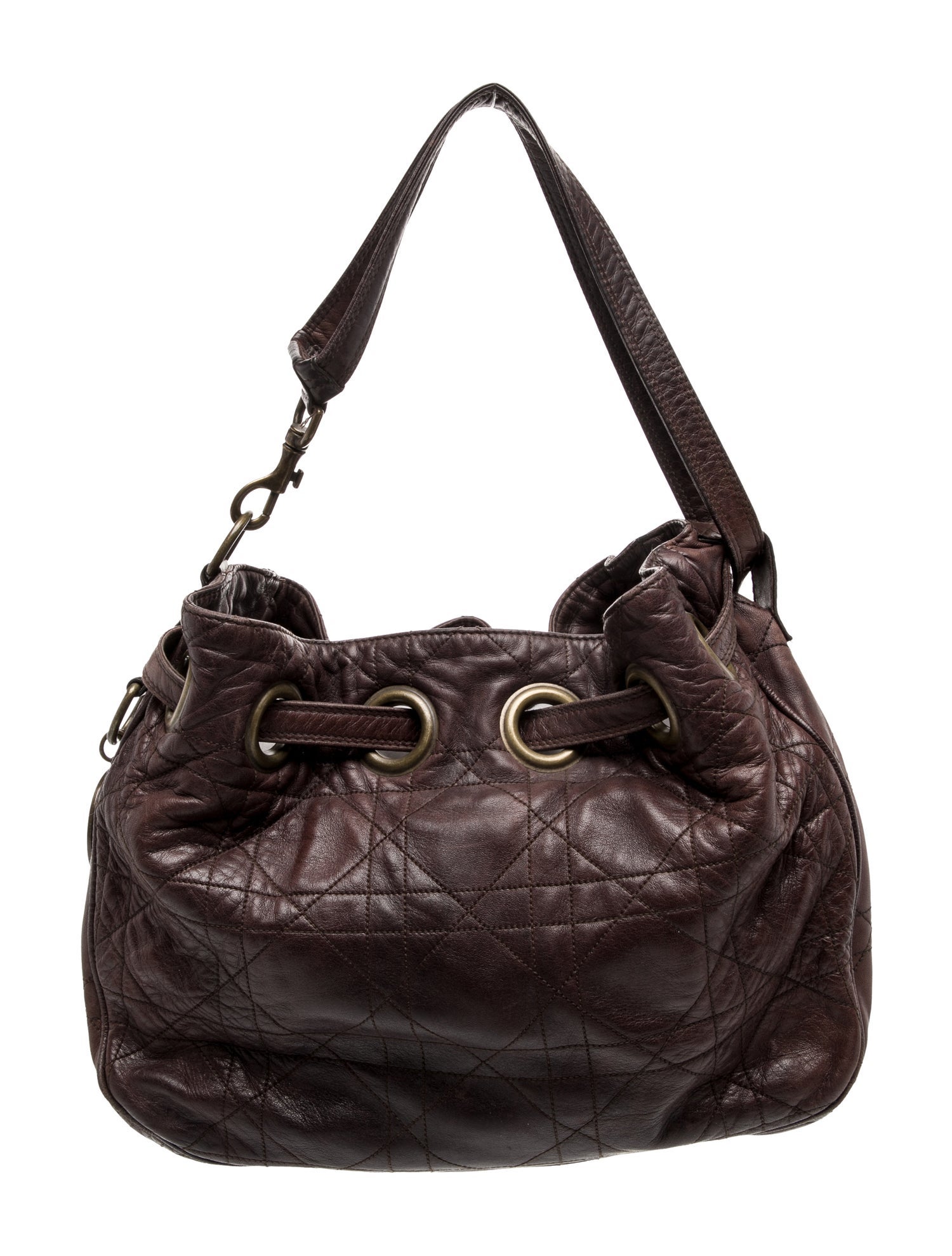 Christian Dior Cannage Shoulder Bag Vintage