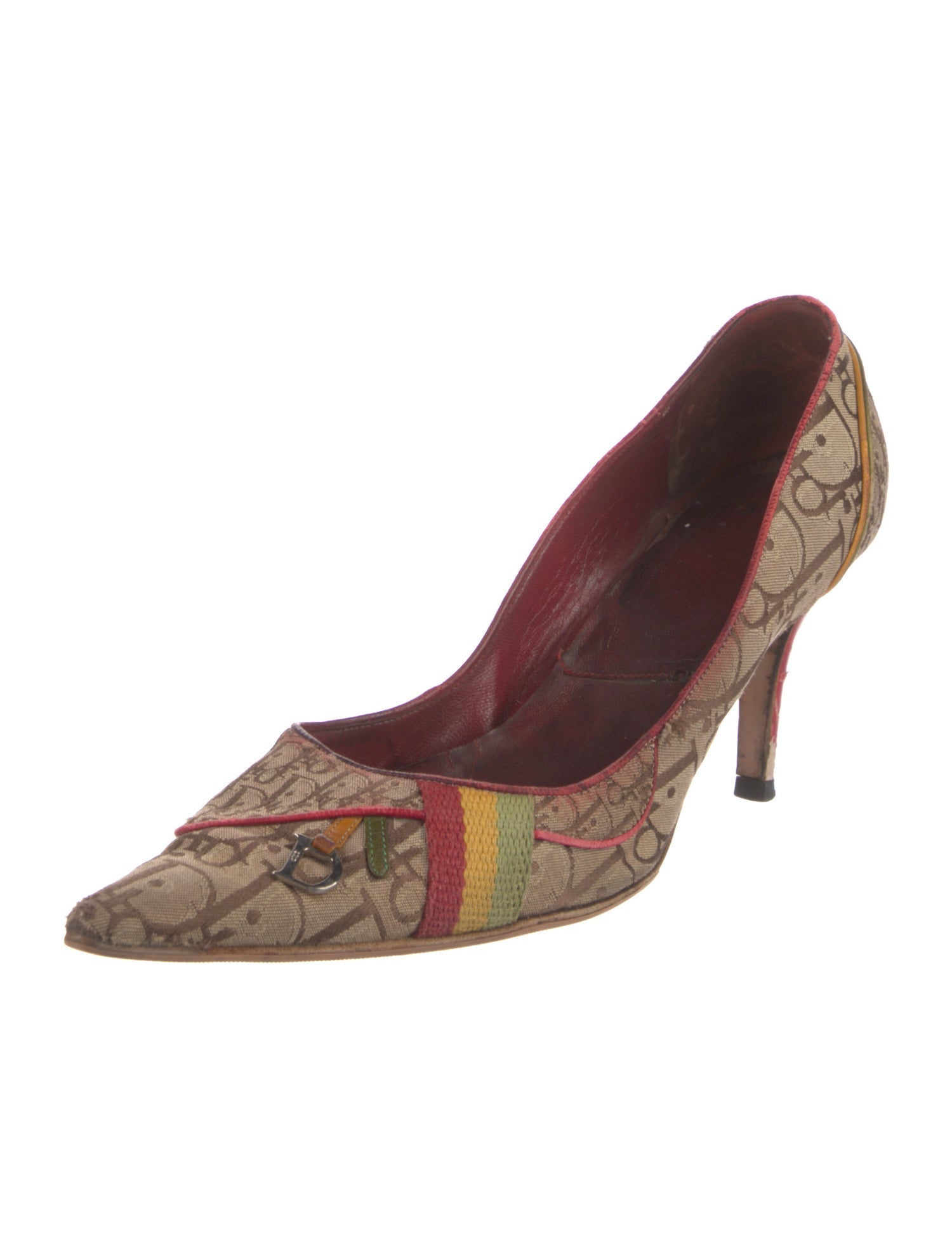 Christian Dior Vintage Diorissimo Rasta Pumps