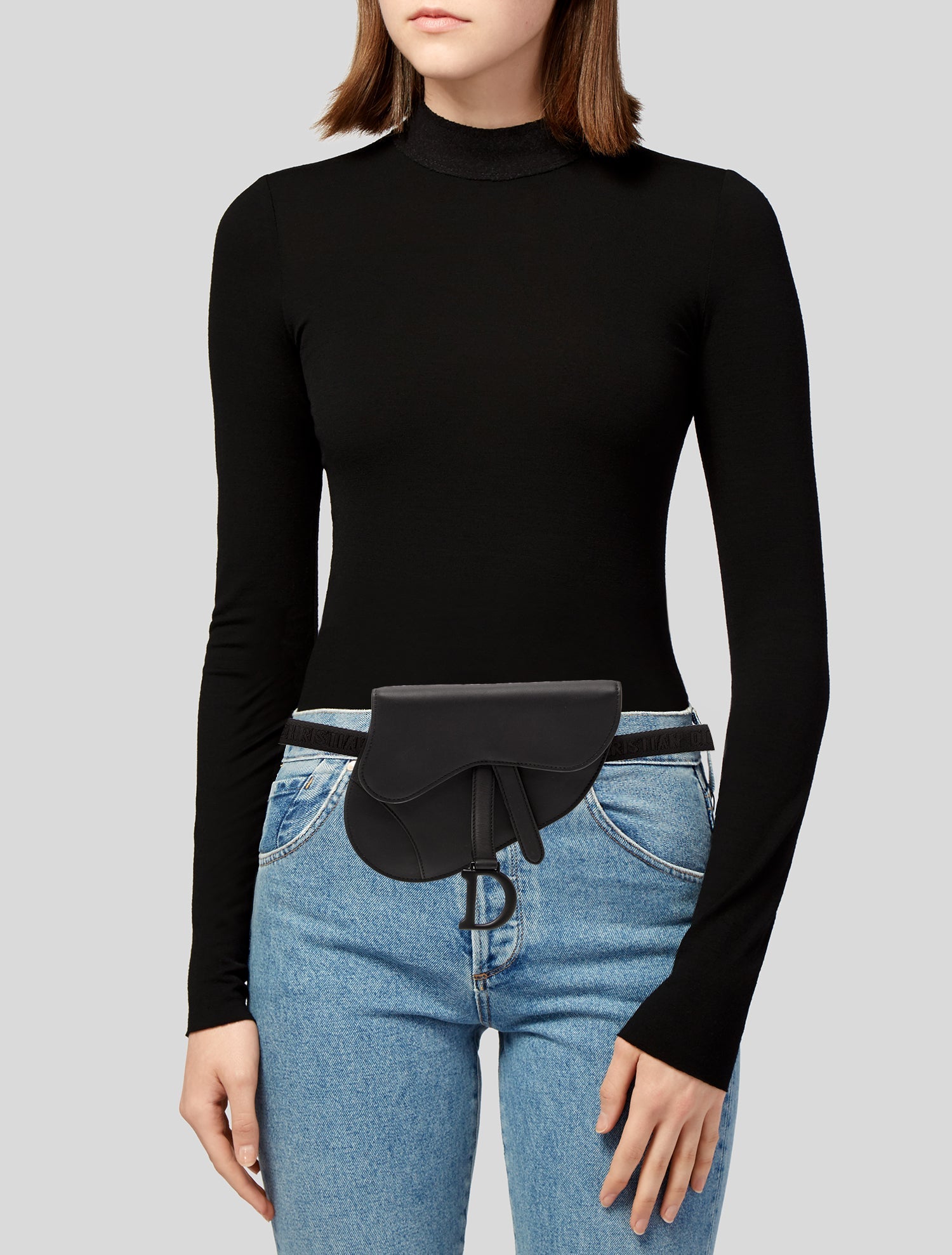 Christian Dior Leather Saddle