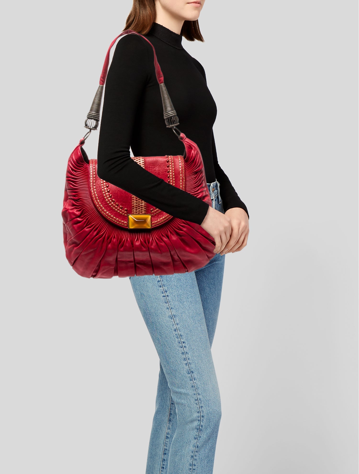 Christian Dior Leather Shoulder Bag